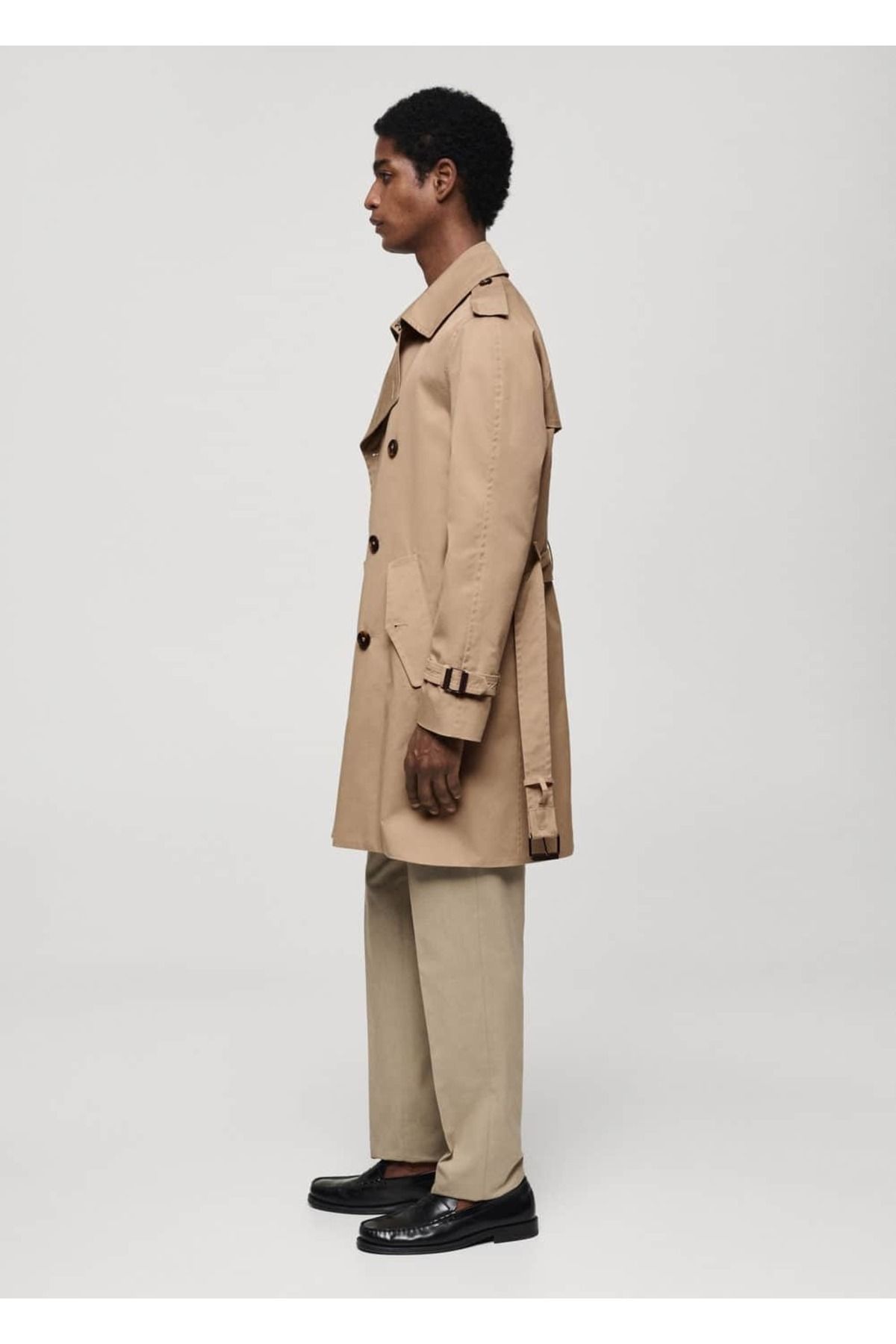 MANGO Man-Classic water repellent trench coat 5