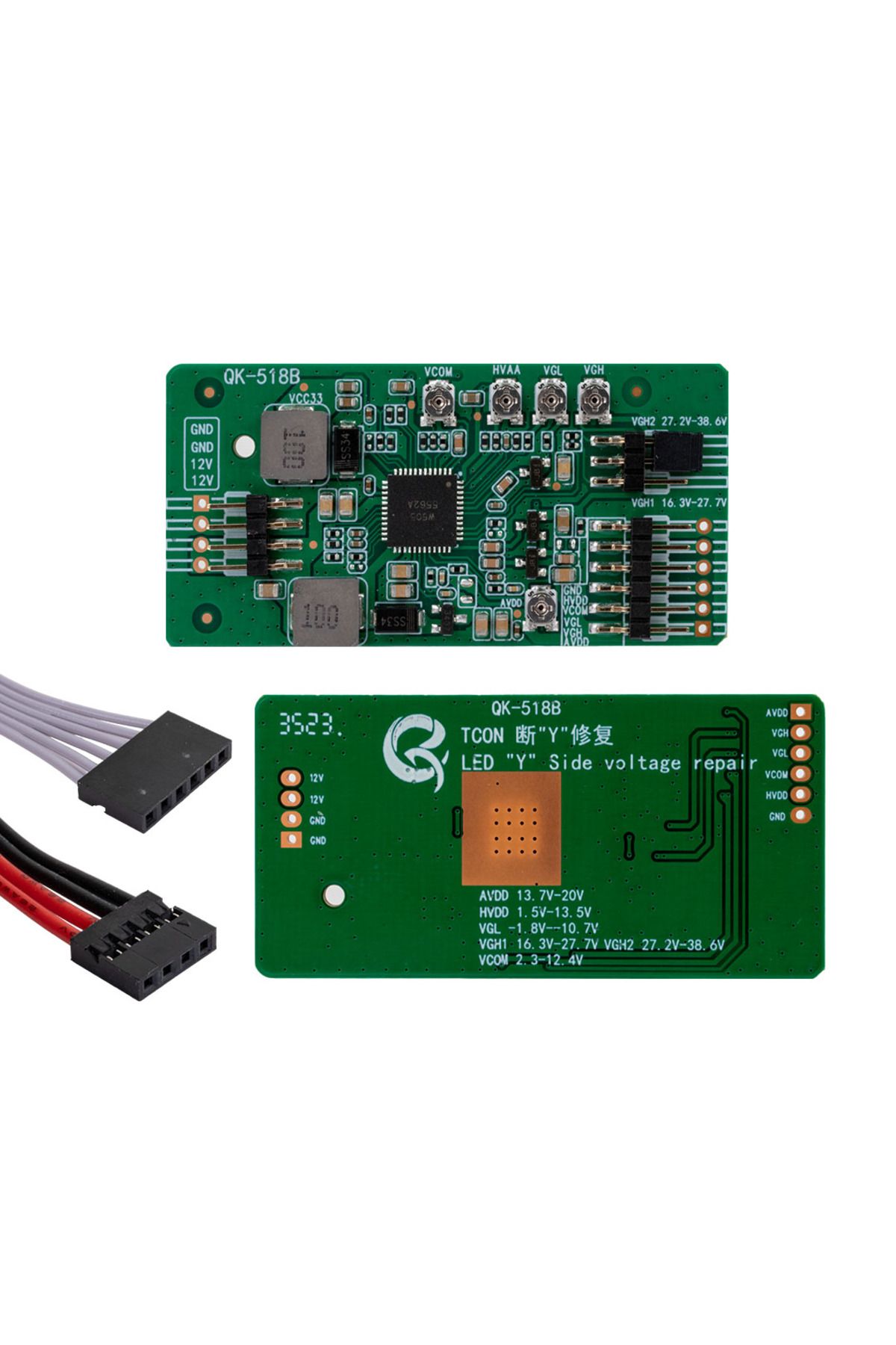 Kapamarka LCD PANEL FLEXİ REPAİR KART QK518A