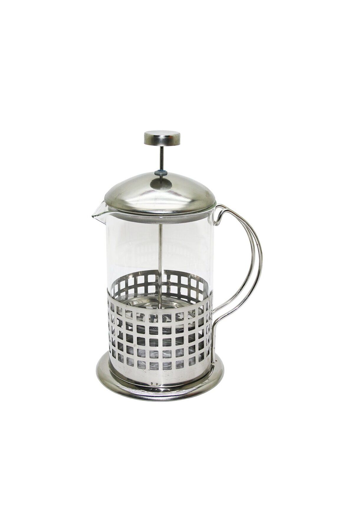 ALHAY FRENCH PRESS 800ML BİTKİ SÜZGEÇİ METAL KAFES - KAPAK