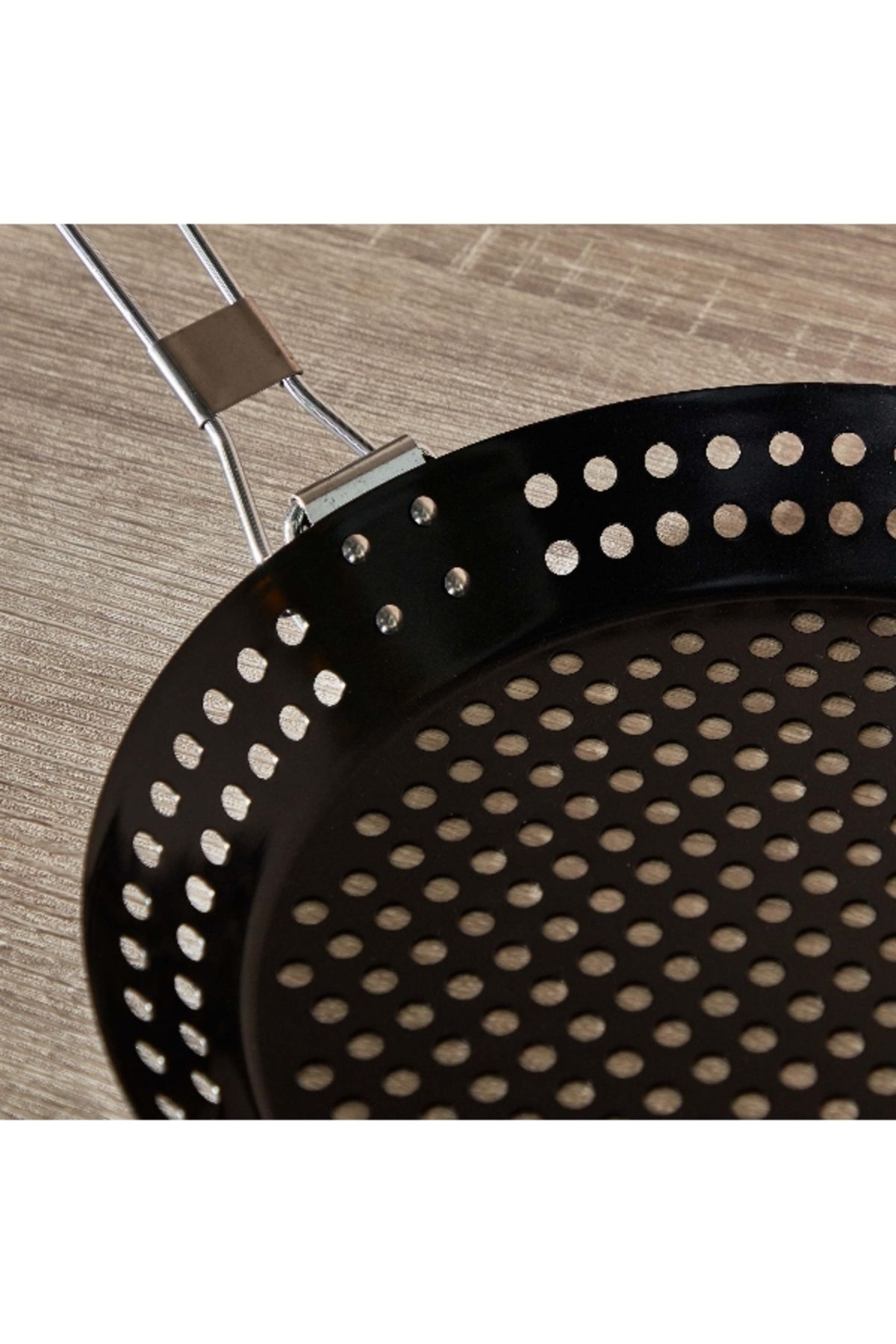 Home Box-BarbeQ Round Grill Skillet - 30.5 cm 4