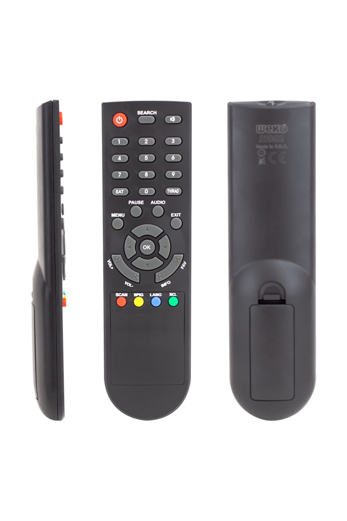 Kapamarka SAMUX 5000 - HERZ 12500 - ASTRACOM 3500 TEVSAN 5200FTA UYDU KUMANDA (31882=3850)