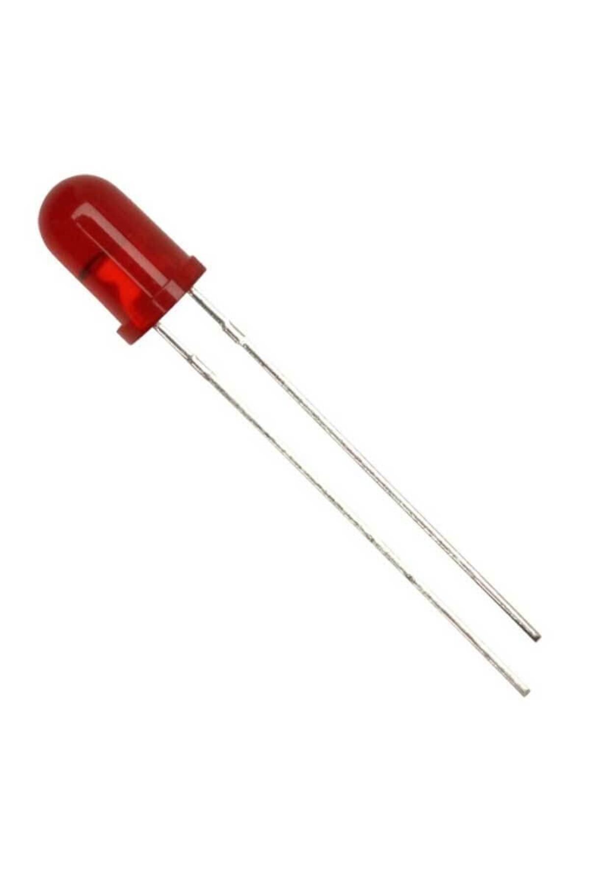 Kapamarka HALMET LED 5MM KIRMIZI