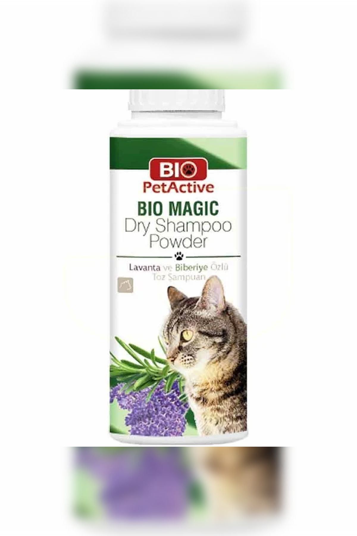 Bio Kedi Toz Şampuan Lavanta -Biberiye Özlü 150 gr