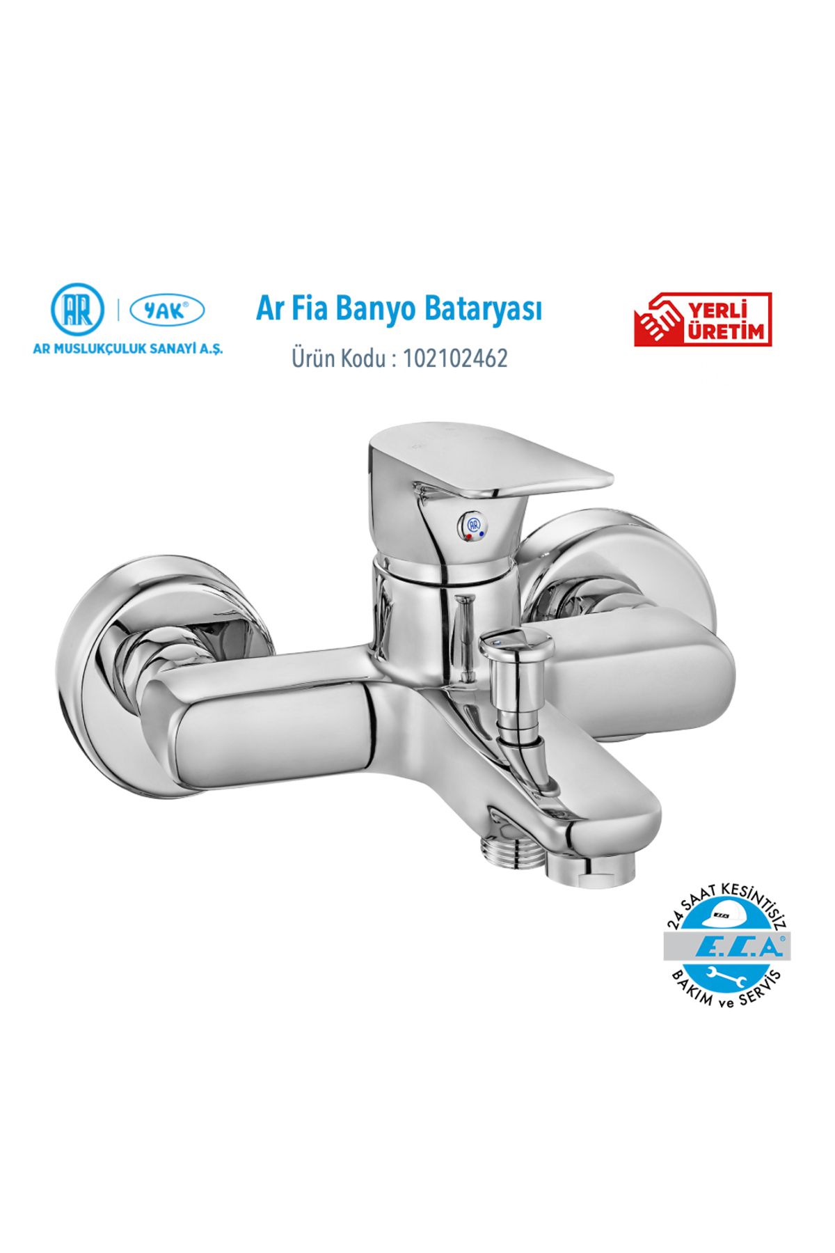 Ar & Yak Ar Fia Banyo Bataryası 102102462 5 Yıl Eca Servis Güvencesi