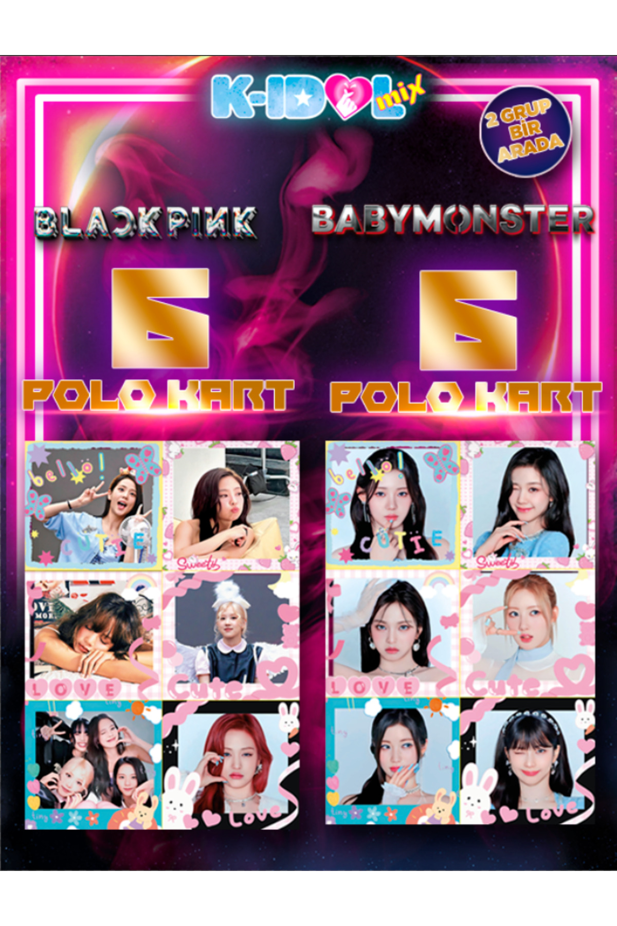 KİDOL KIDOL MIX - BABYMONSTER - 202410 - Fiyatı, Yorumları