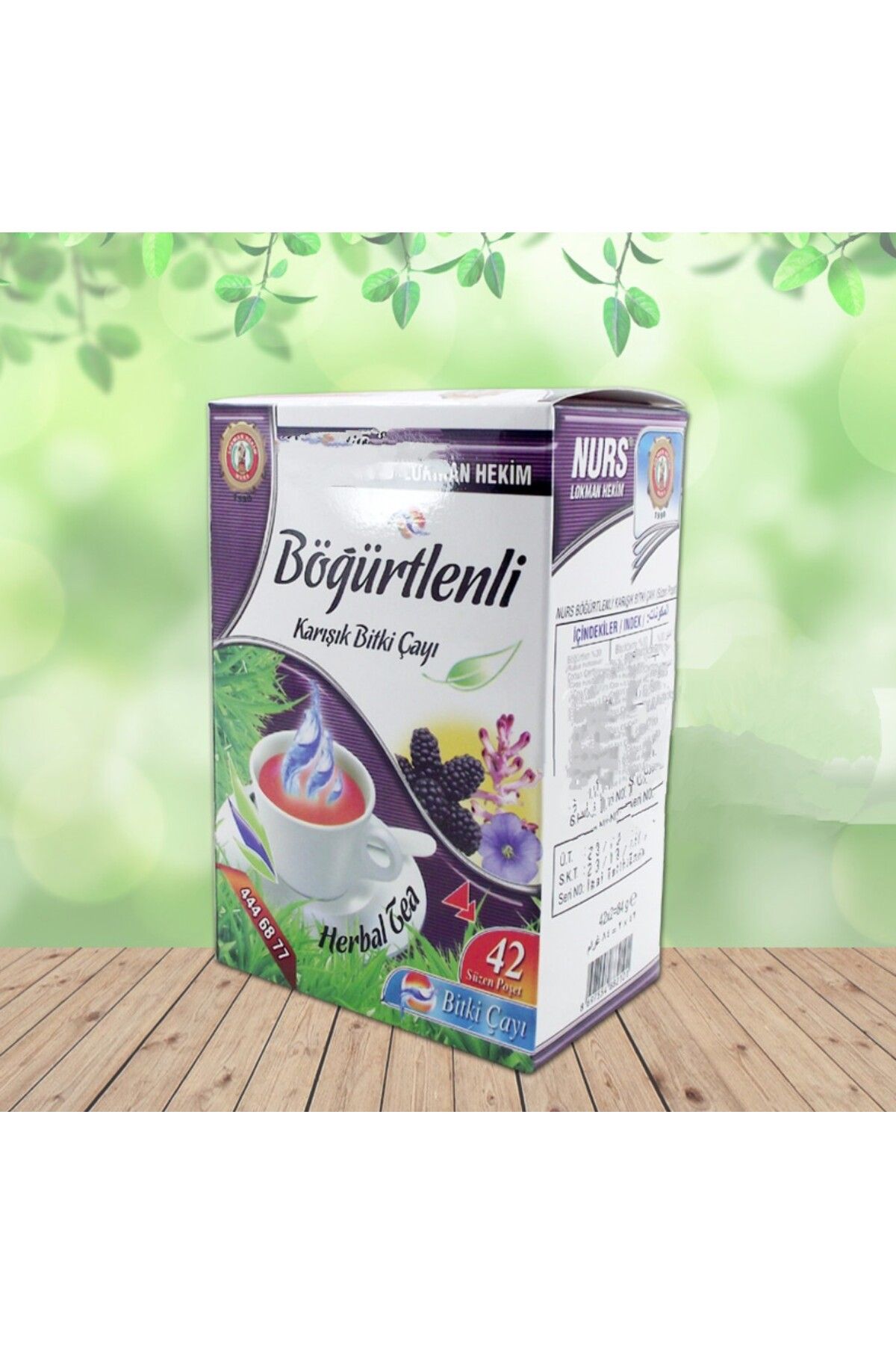 Kademgiller Böğürtlenli 42 li Bitki Çayı