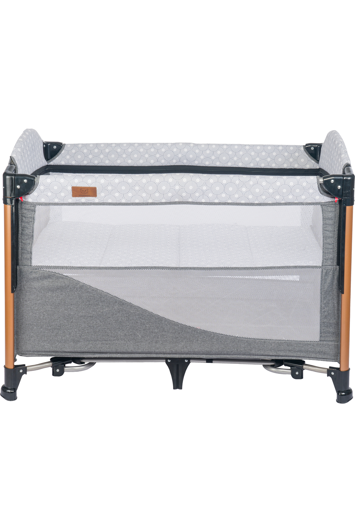 Mamma Luxury Alüminyum Anne Yanı Organizerli Dönenceli Park Yatak Beşik 70 x 110 cm. fotoğrafı 4 (önizleme)