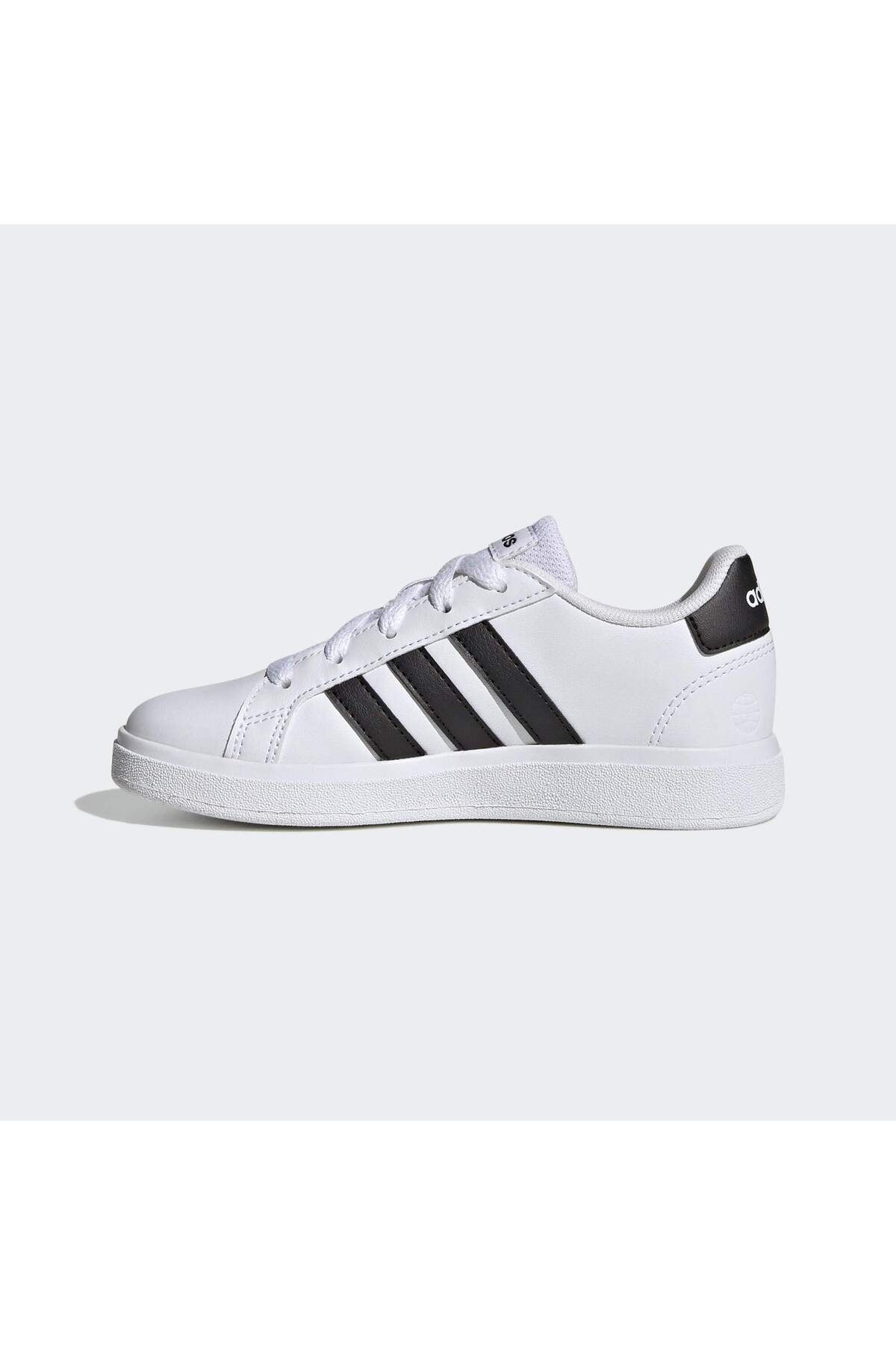 کفش دو و تمرین مشکی مردانه زنانه تنیس سبک زندگی دادگاه بزرگ adidas
