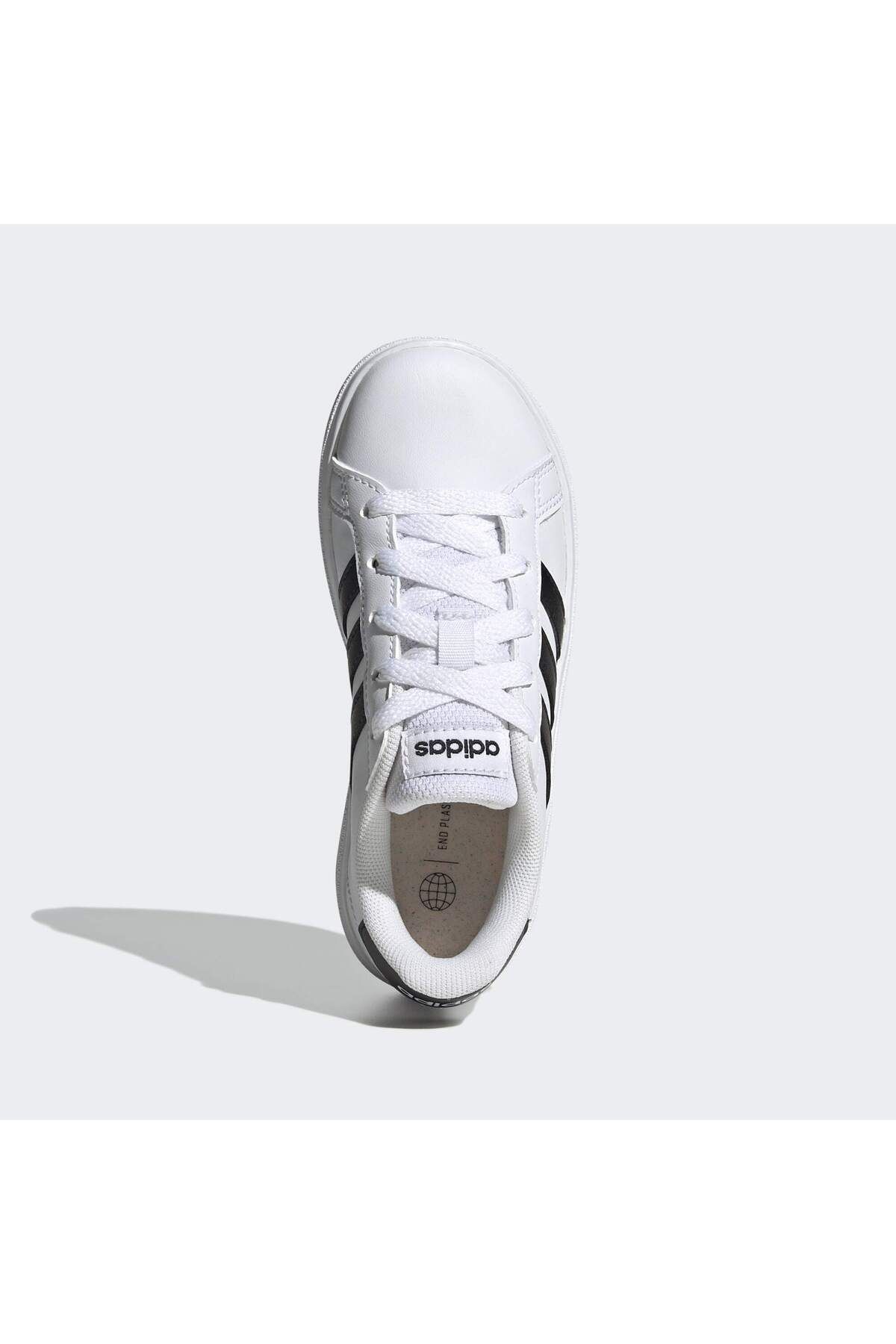 کفش دو و تمرین مشکی مردانه زنانه تنیس سبک زندگی دادگاه بزرگ adidas