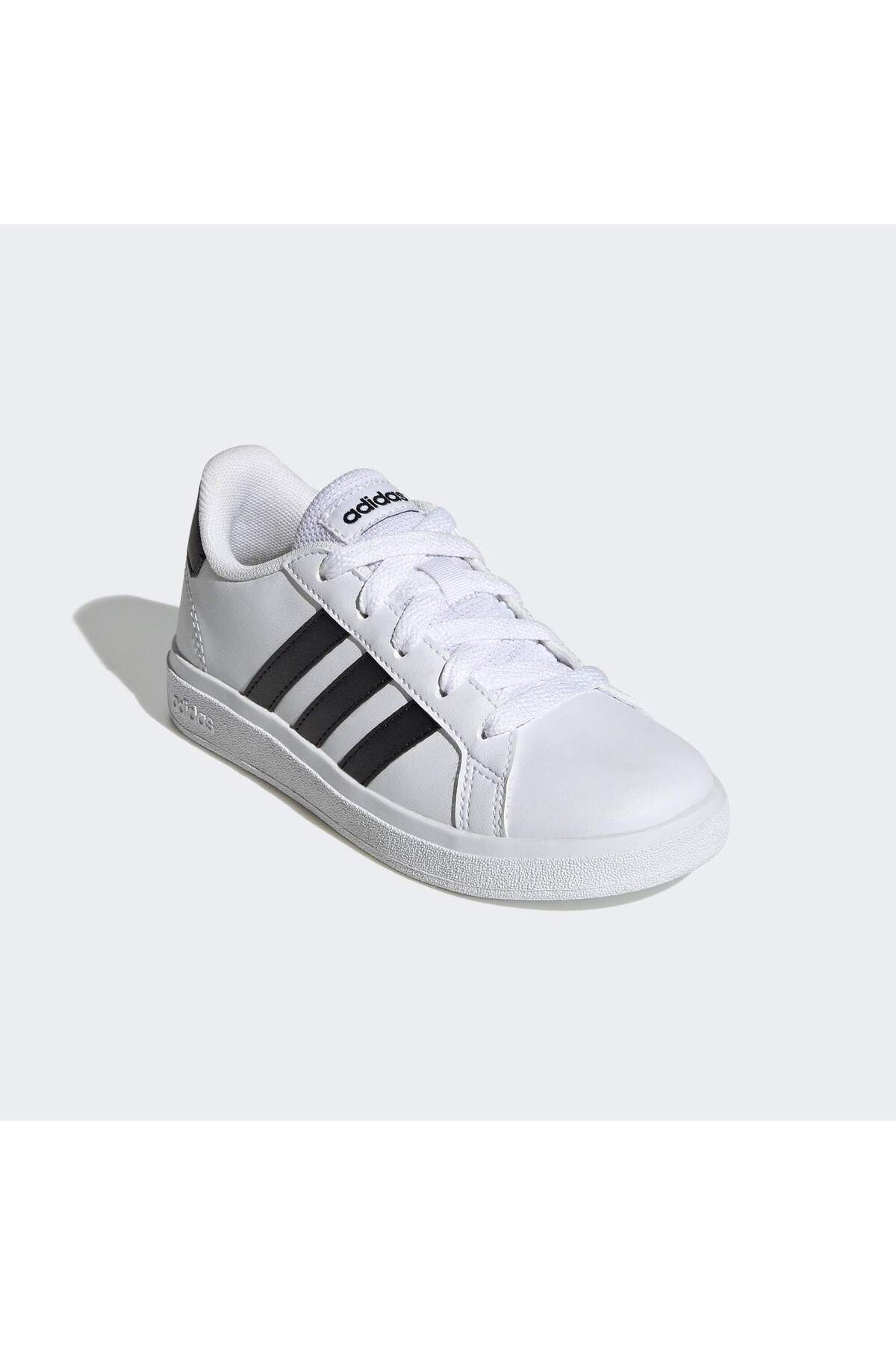 کفش دو و تمرین مشکی مردانه زنانه تنیس سبک زندگی دادگاه بزرگ adidas