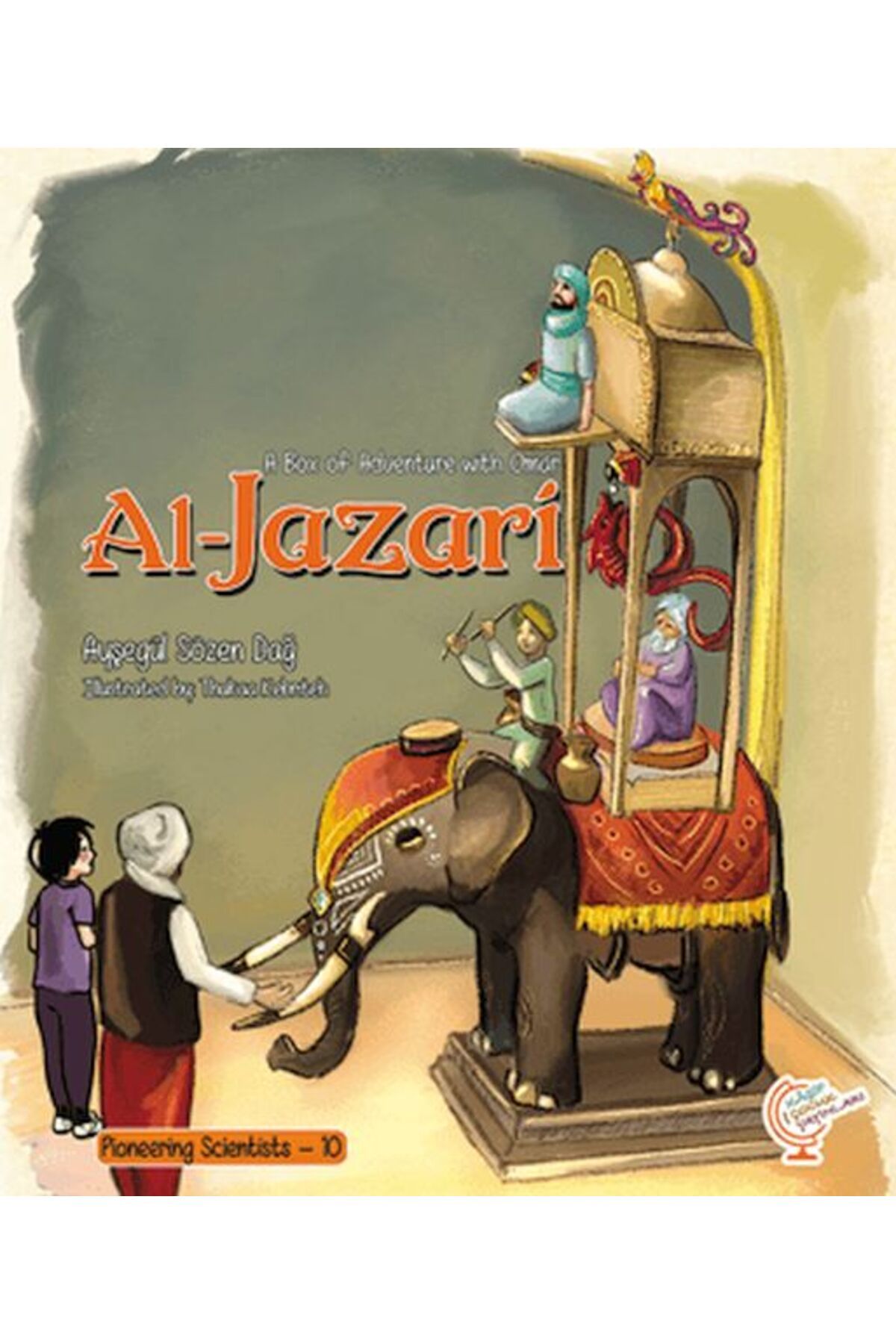Kaşif Çocuk Yayınları A Box of Adventure with Omar: Al-Jazari Pioneering Scientists - 10 (İngilizce)