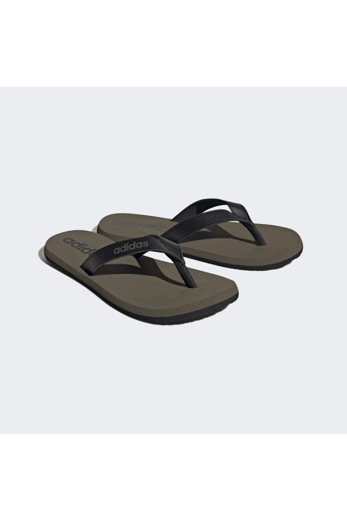 دمپایی ورزشی سبز مردانه Eezay Flip Flops اورجینال adidas