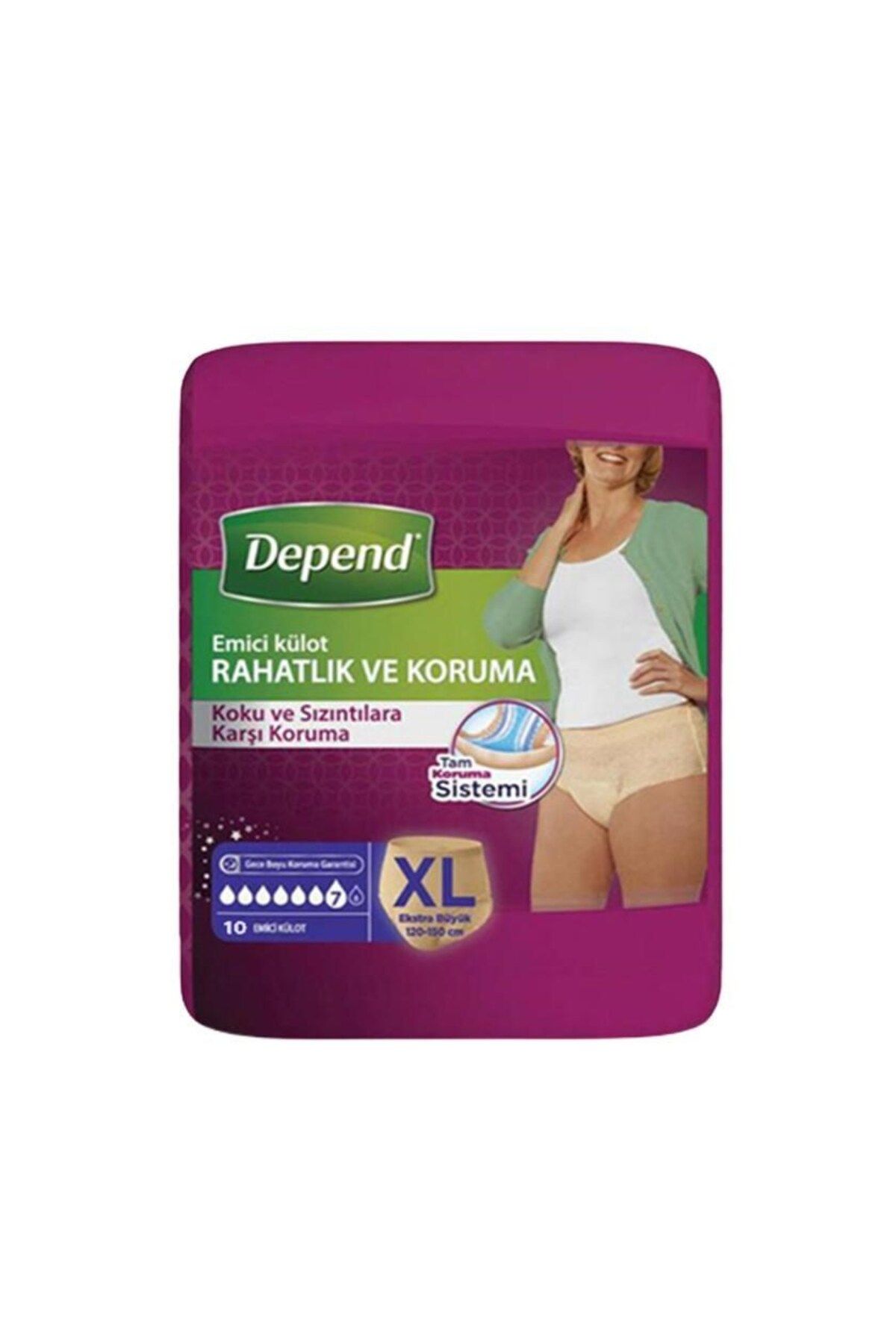 Depend Emici Külot Lohusa Pedi Kadın Xl Beden 20 Adet