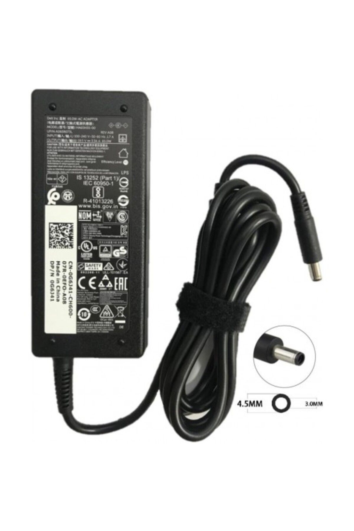 Dell inspiron 5370 P87G001 P87G uyumlu Notebook Adaptör (Orijinal 19V 3.34 65W)