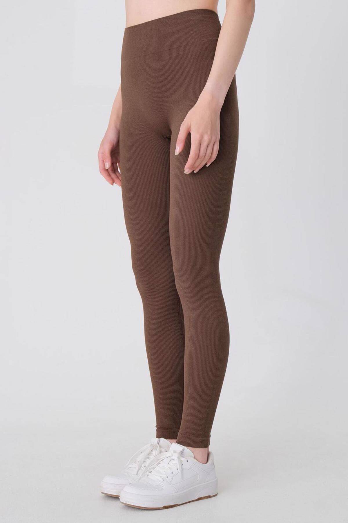Addax-Nahtlose Sportstrumpfhose mit hoher Taille Tyt12418-u2 4