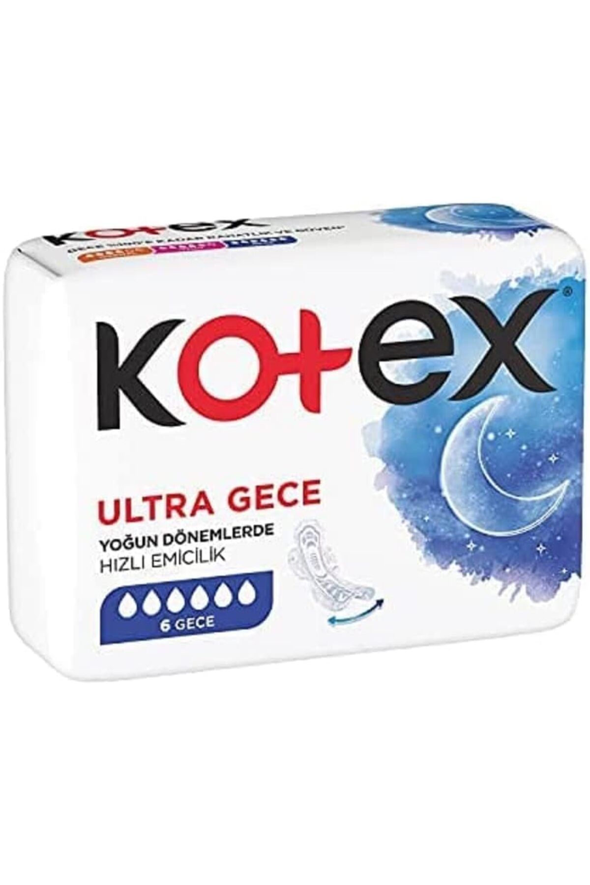 Genel Markalar Kotex Ultra Single Gece 6'lı 1 Paket