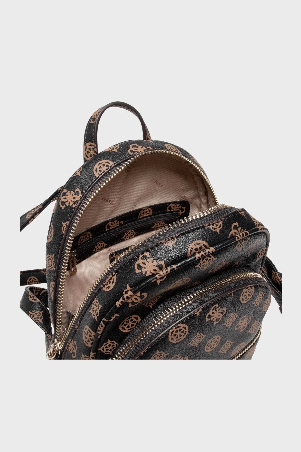 Guess-Manhattan Backpack Dámský hnědý batoh Hwpg6994320-mlo 6