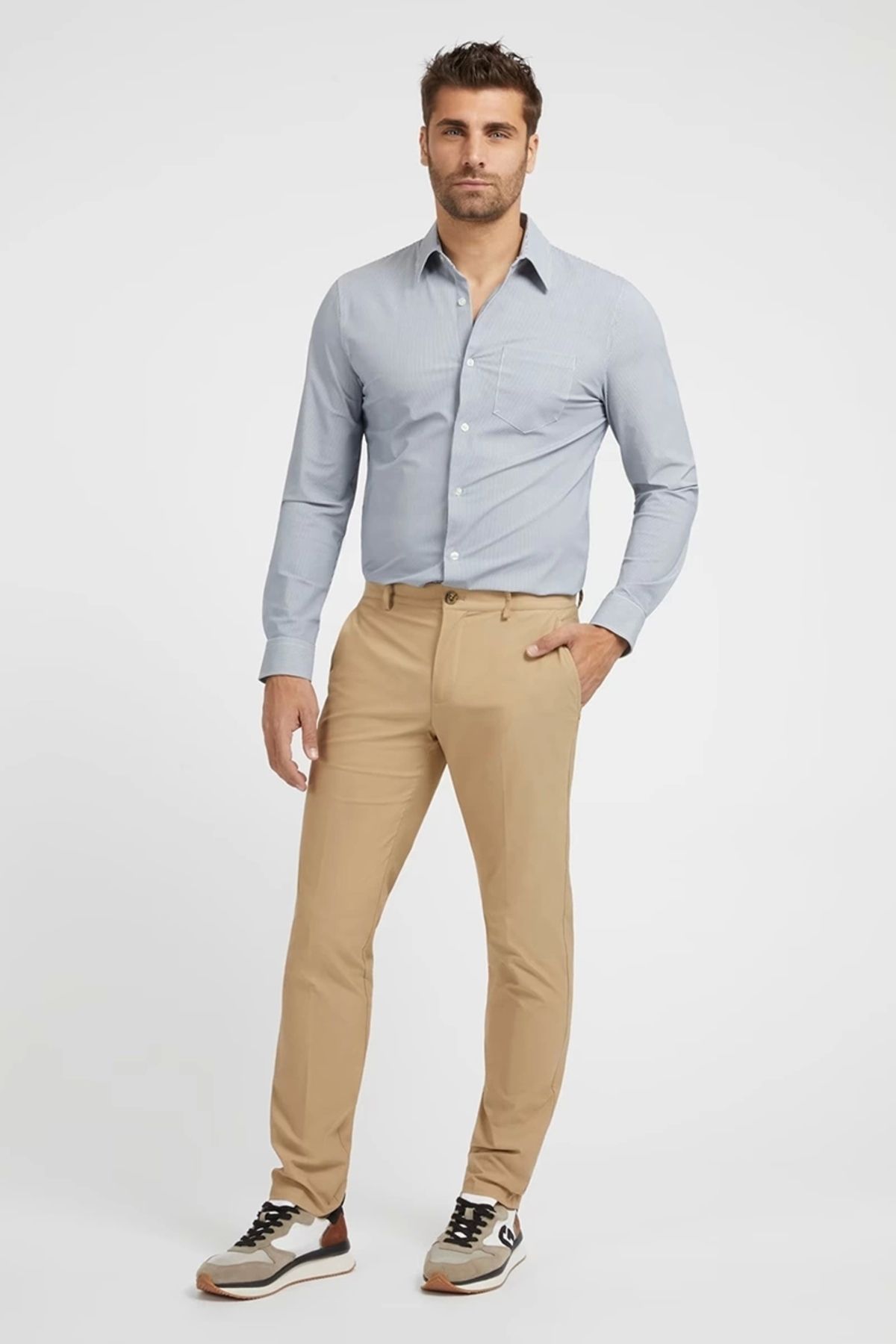 Guess-LS SUNSET TECH SHIRT 1