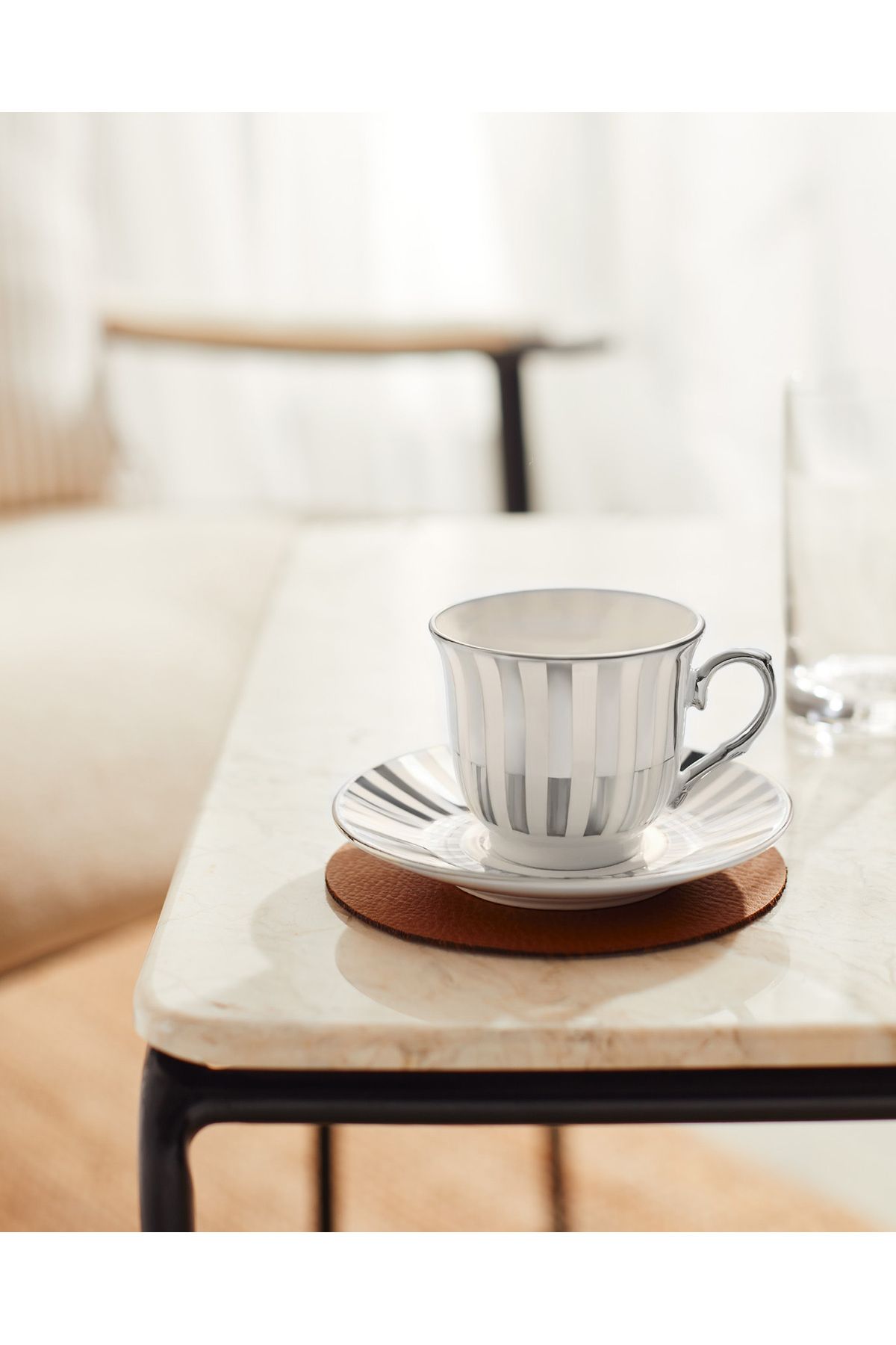 Madame Coco Set Cesti De Cafea Blanche 2 Piese - Colorat - 90 Ml - Mărime unică