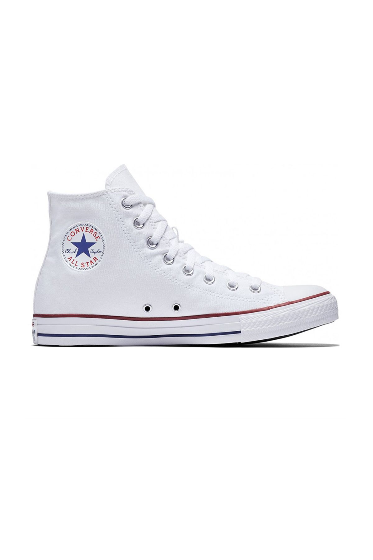 converse-تشاك تايلور أول ستار - حذاء رياضي أبيض عالي الجودة للجنسين 1