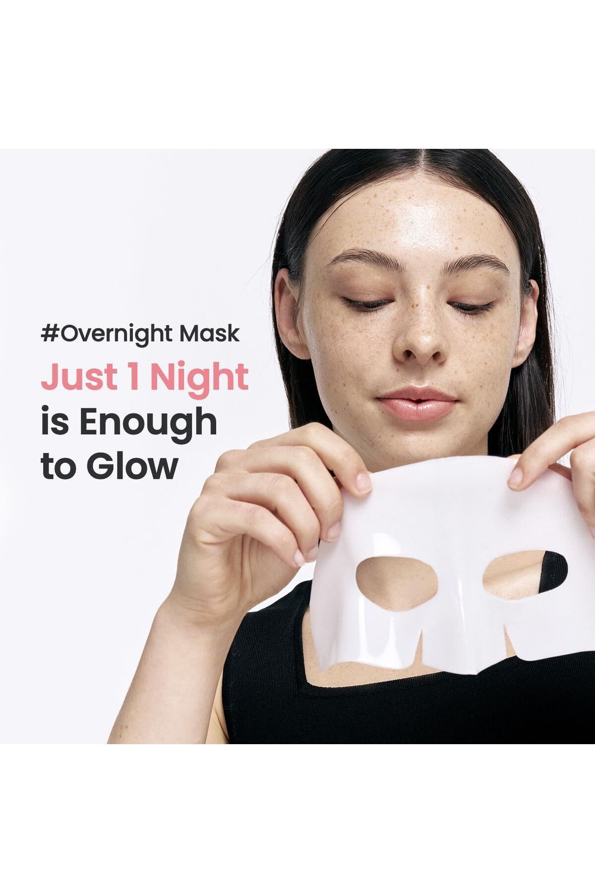 Ena Unity-Bio Collagen Transparent Face Mask Moisturizing, Revitalizing, Anti-Aging Korean Face Mask 1