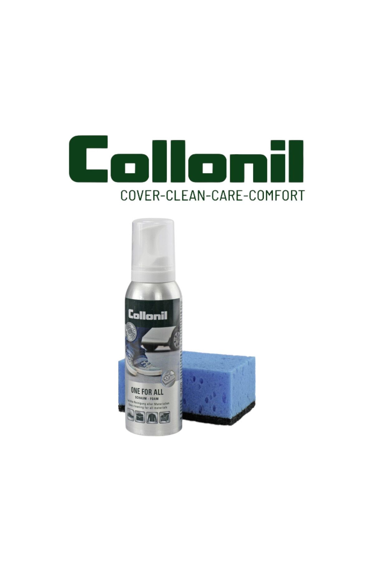 Collonil-Carbon Lab One For All Foam Shoe Cleaning and Sponge Set 2