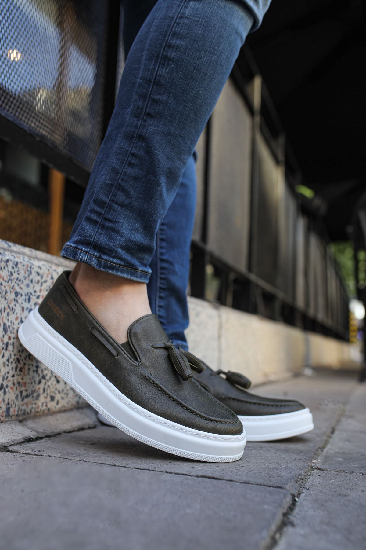 PİNK STAR CH127 CBT Loafer-X Erkek Ayakkabı HAKI