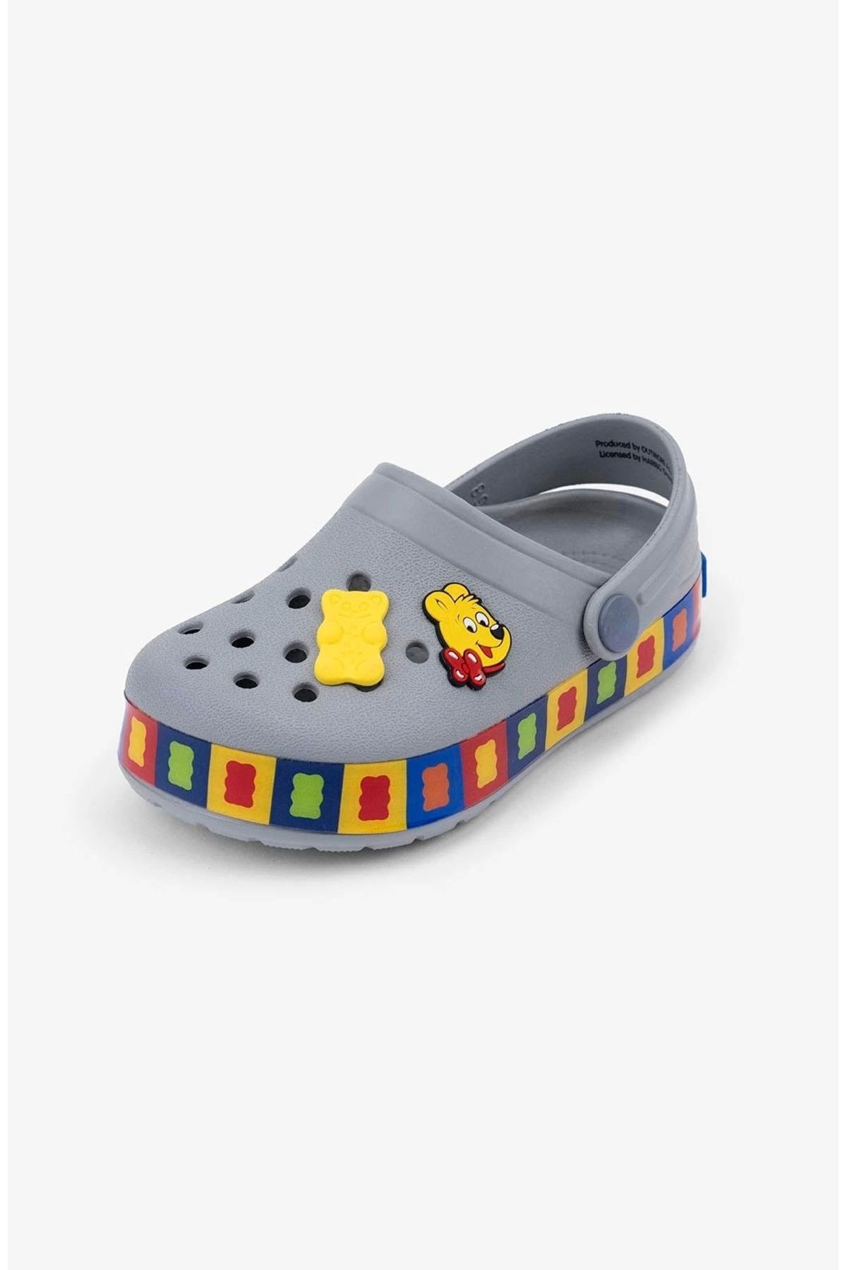 Haribo-Wrapped Gray Eva Sandals 2