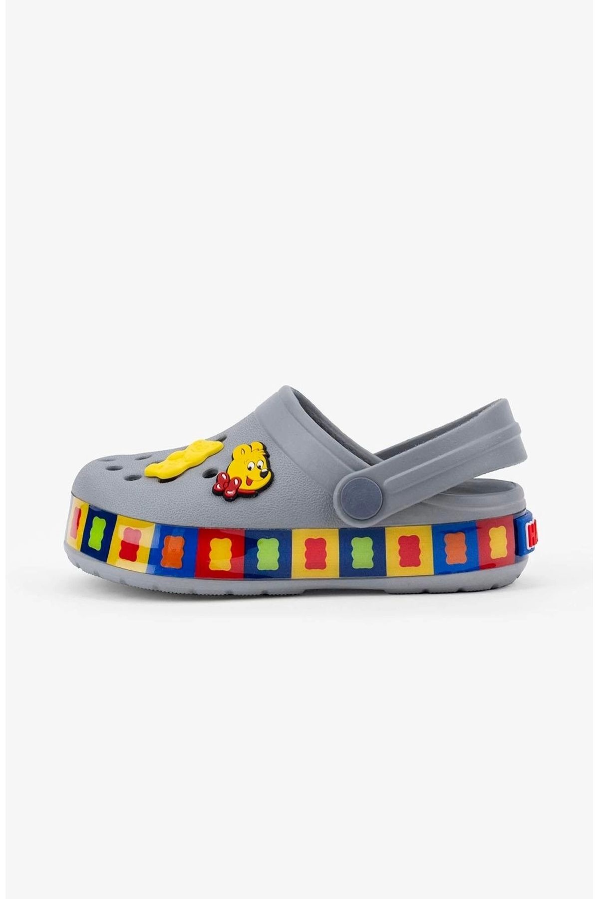 Haribo-Wrapped Gray Eva Sandals 3