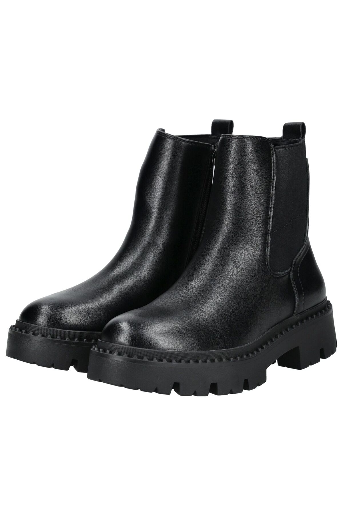 TOM TAILOR Damen Stiefelette Mit Fellkragen – Warm, Wasserdicht, Bequem