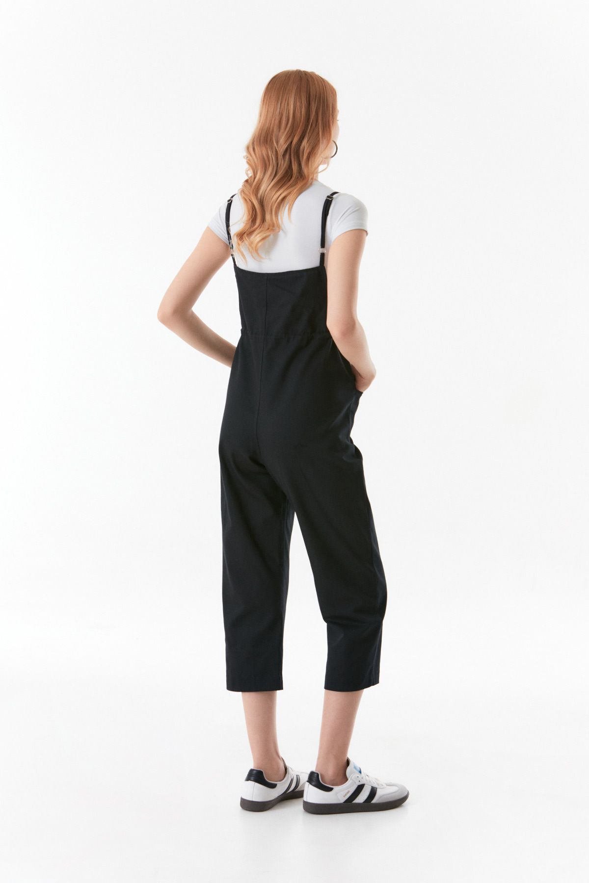 Fulla Moda-Casual Jumpsuit - Rope Strap and Pocket 5