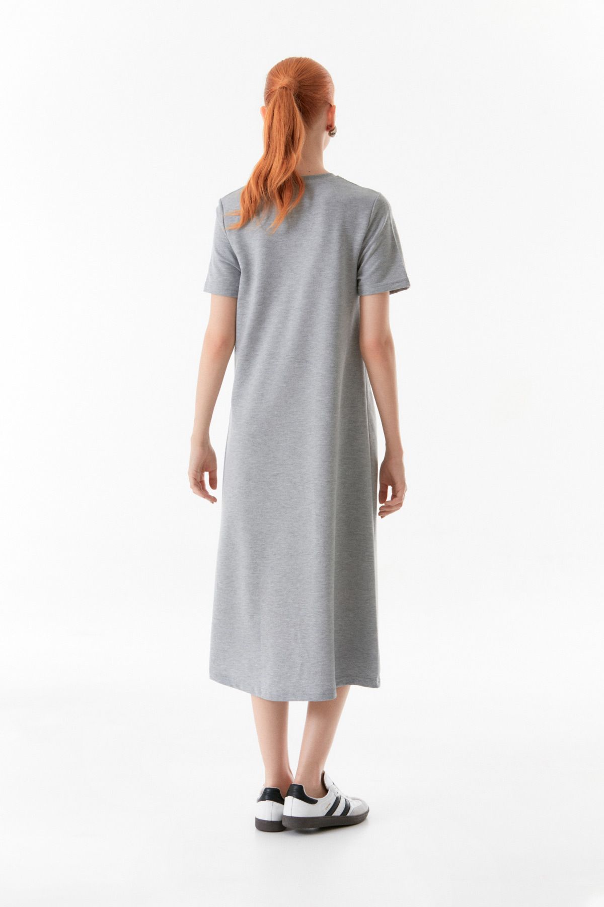 Fulla Moda-Oversize Basic Pocket Dress 6