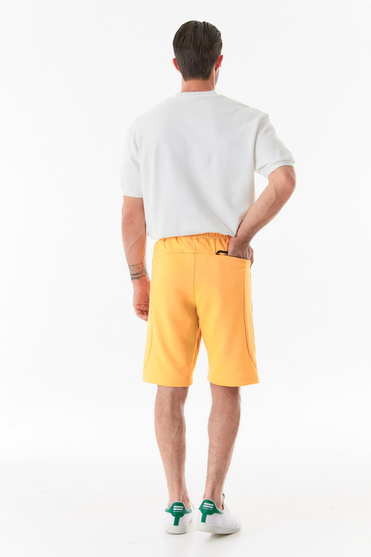 Fulla Moda-Rubber Waist and Printed Shorts 3