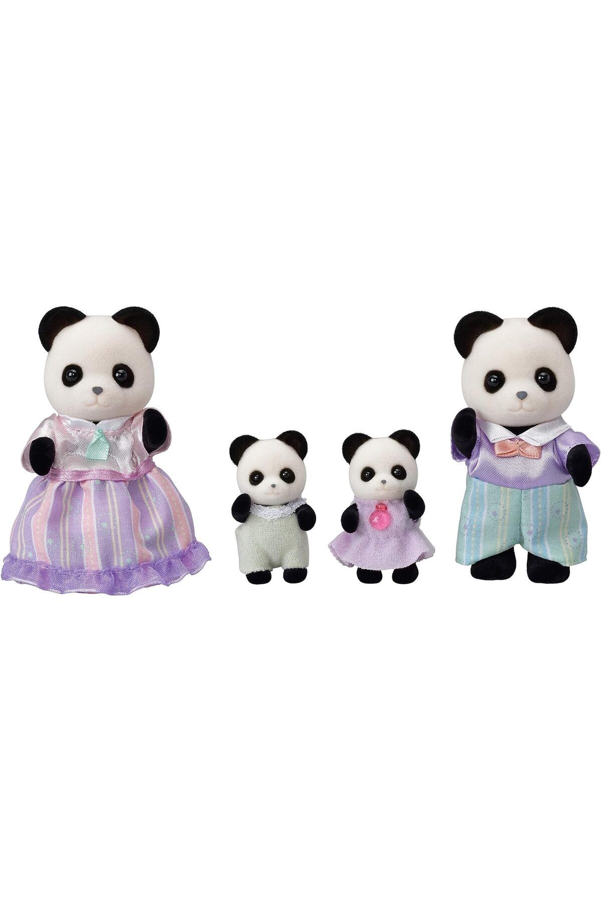 Genel Markalar -Sylvanian Aileleri 5529 Pookie Panda Ailesi - Dollhouse Playsets