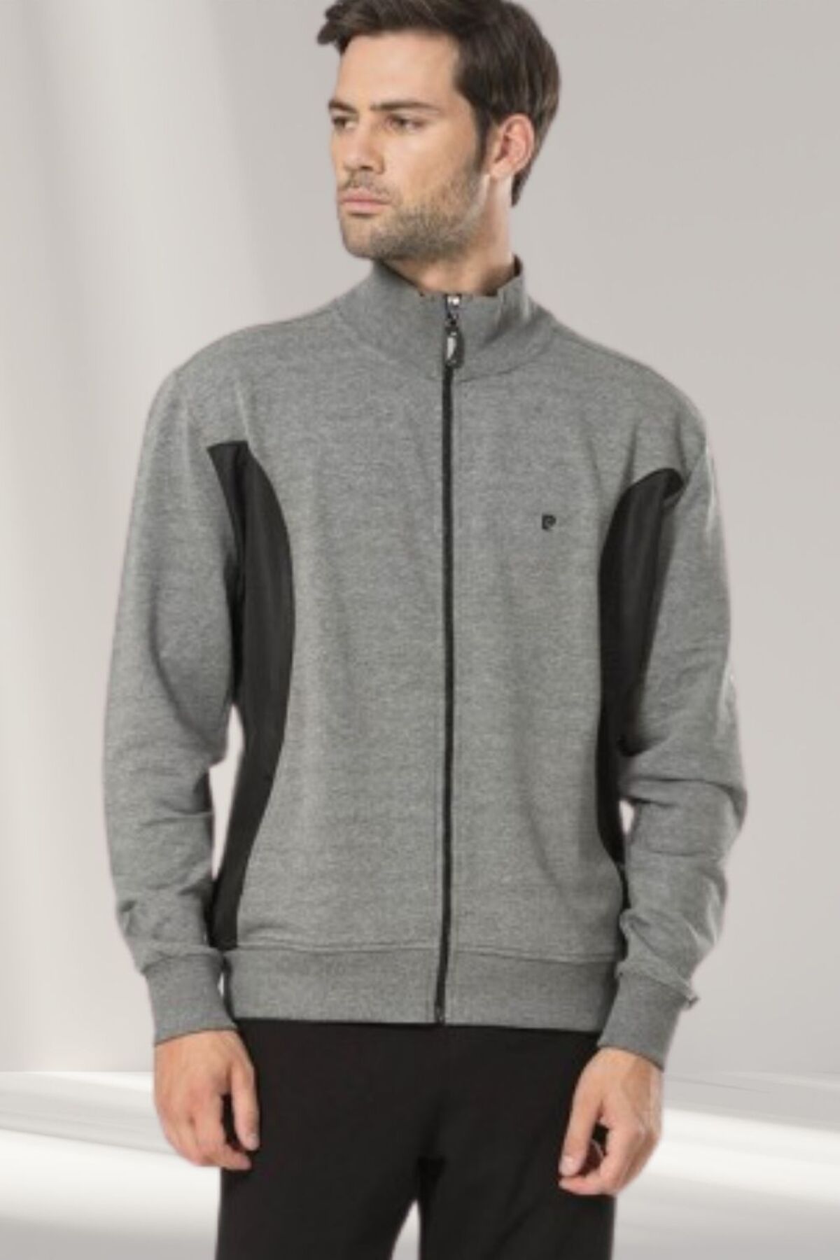 ست گرمکن ورزشی مردانه راسته فاق نرمال آستین بلند | پیر کاردین Pierre Cardin CH. PC23. 70.00.01 - تصویر 6