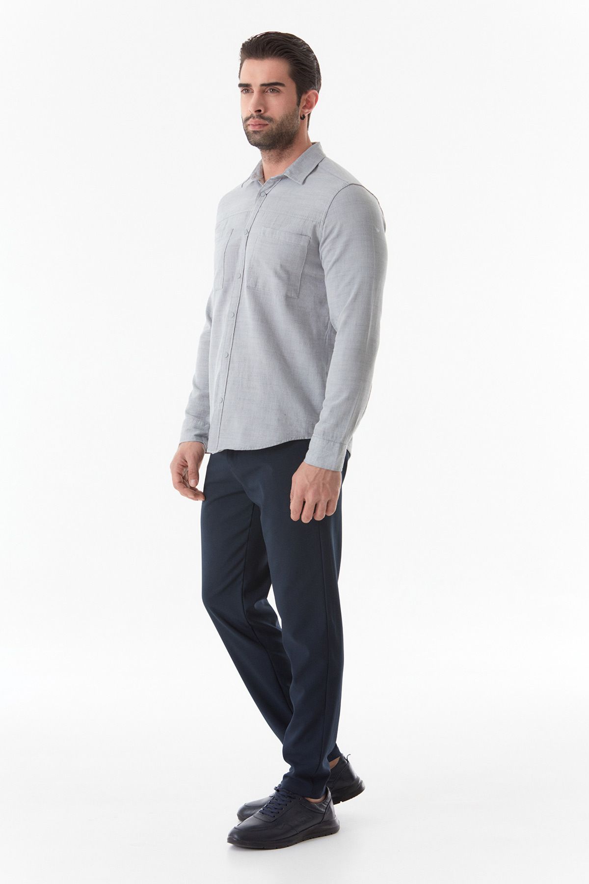 Fulla Moda-Snap Pocket Shirt 2