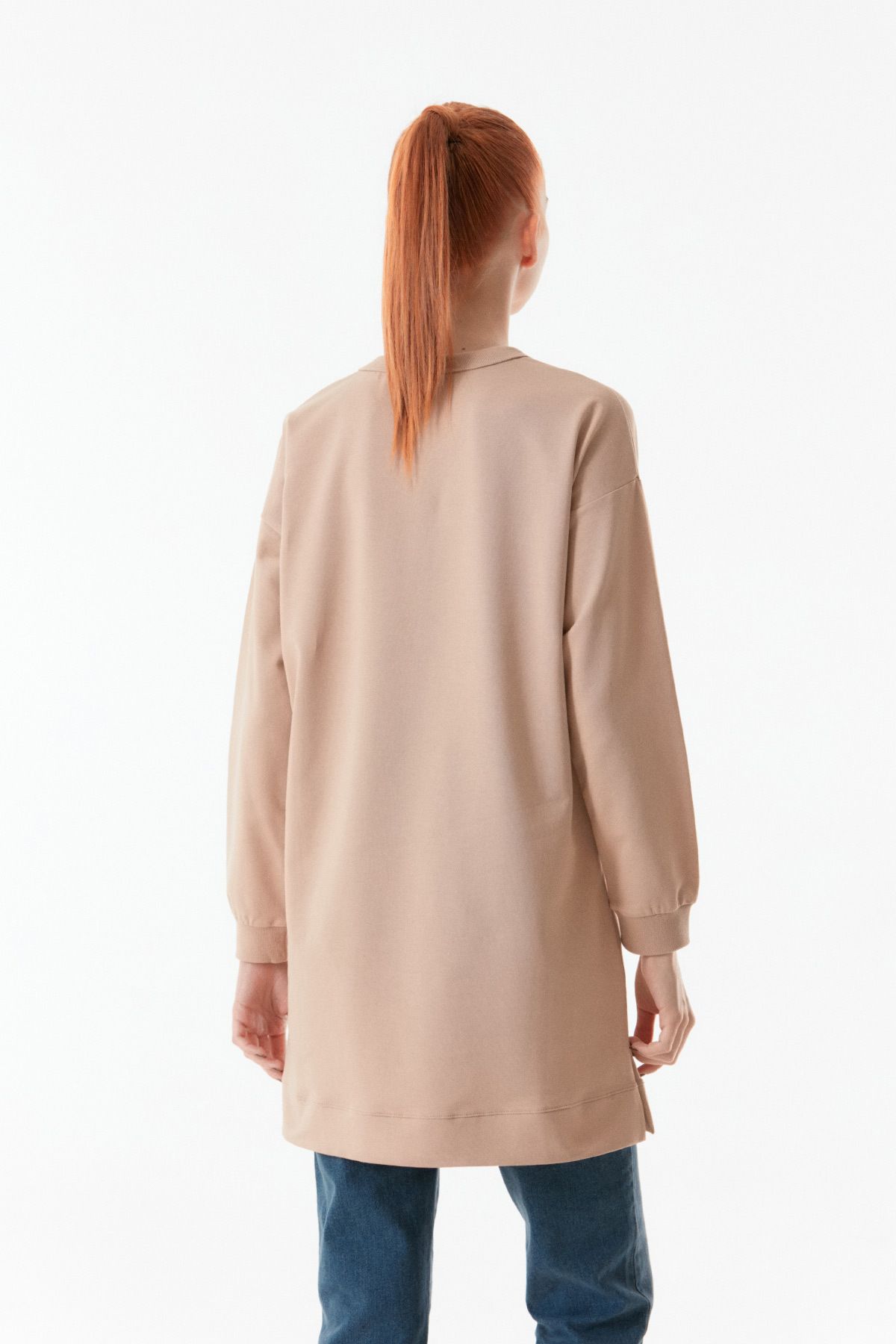 Fulla Moda-Fullamodest Basic Crew Neck Tunic 6