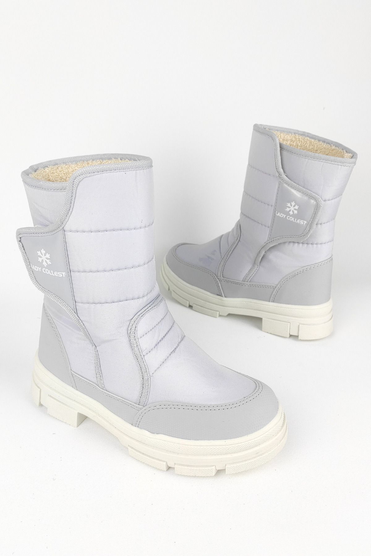 Zerenyus-Daily Thermal Non-Slip Sole Velcro Ice Women's Snow Boots 2