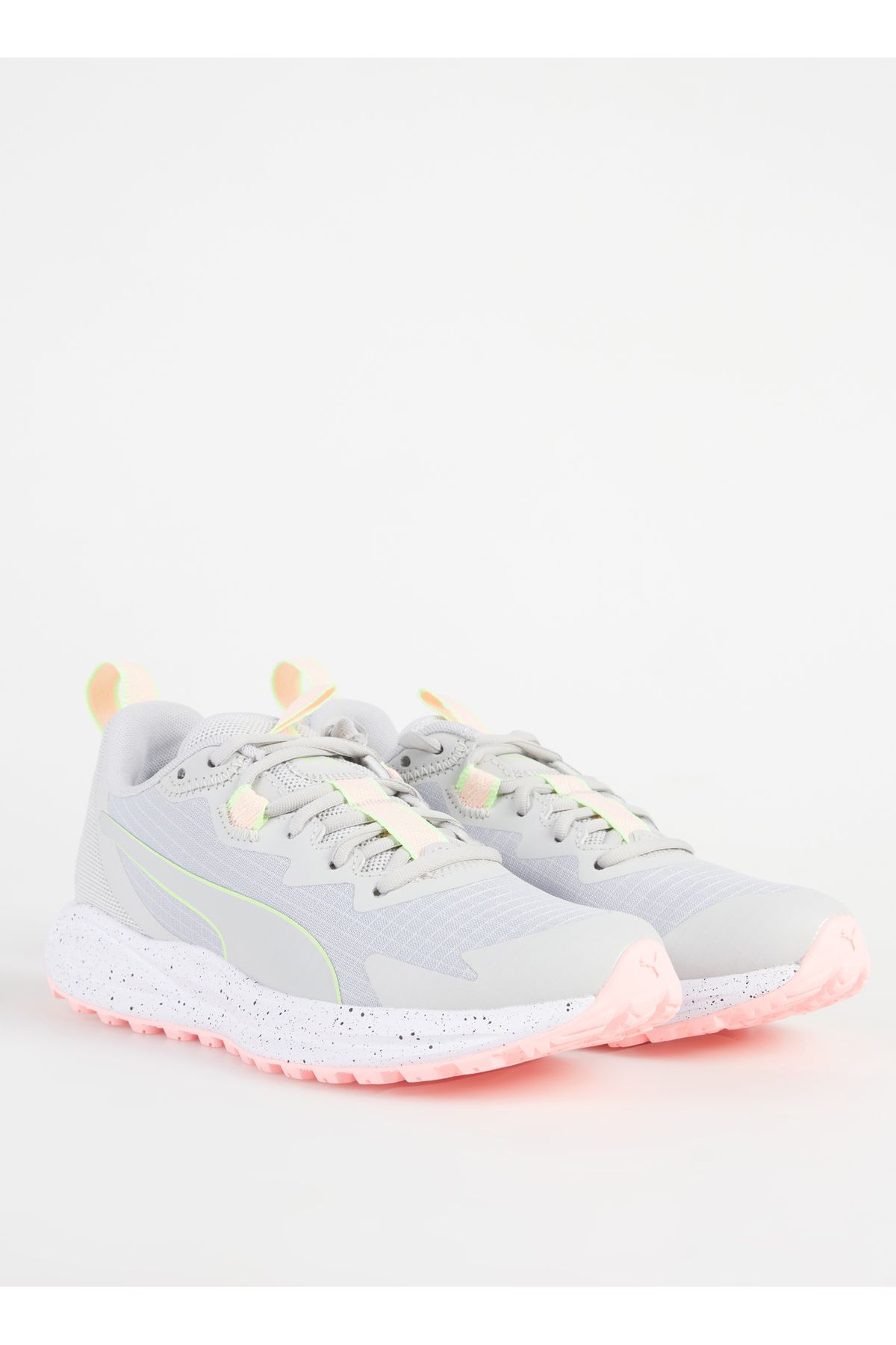 کفش دو و تمرین صورتی زنانه زنان خاکستری در حال رانینگ 37696115 TWITCH RUNNER TRAIL W Puma