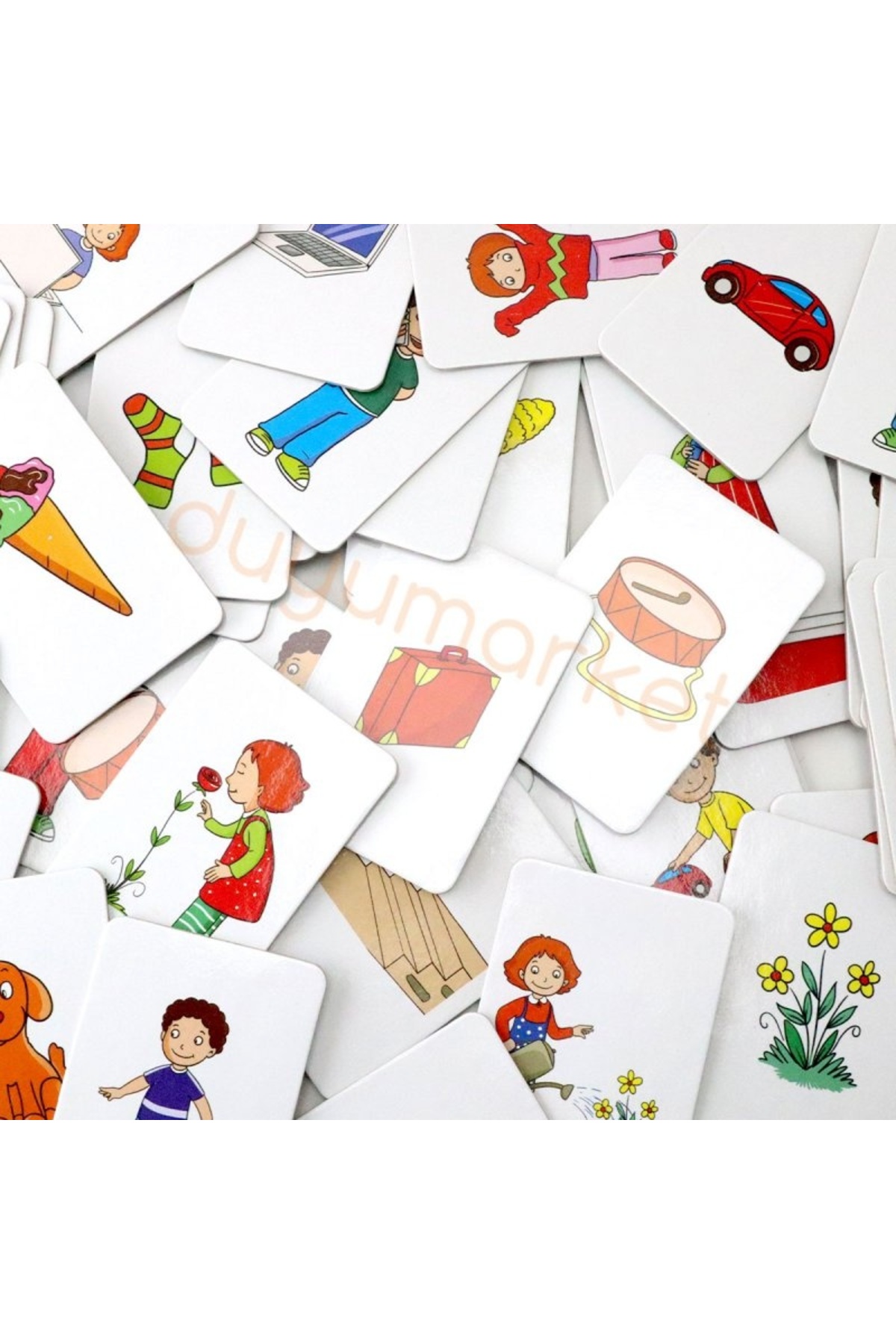 Genel Markalar NewsSale Kartları - Nesne Eylem Ilişkisi (18 AY) Özel Eğitim Yukakids byrblsm 1022830 fotoğrafı 2 (önizleme)