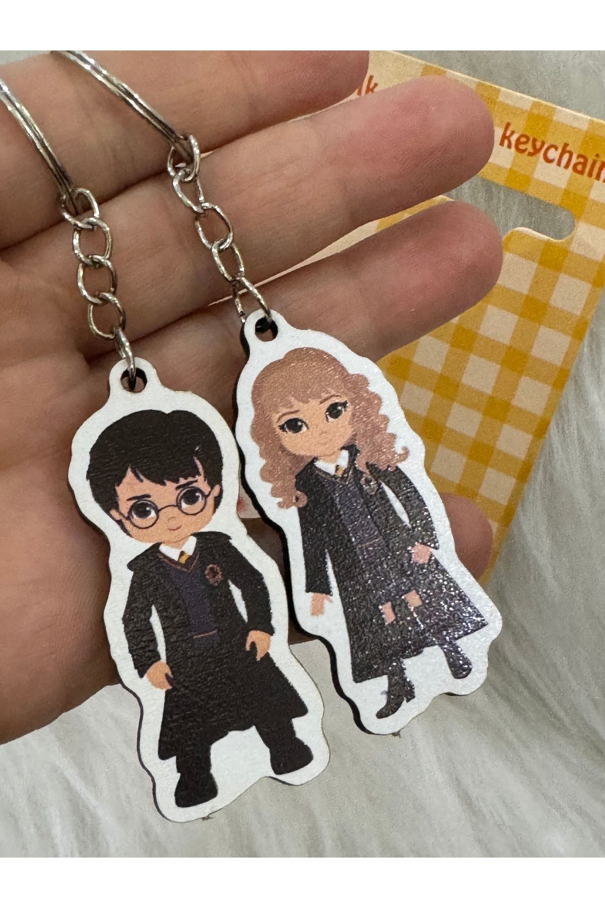 Hediyedukkani-Couple Keychain Dear Keychain - with Key Chain and Card 4