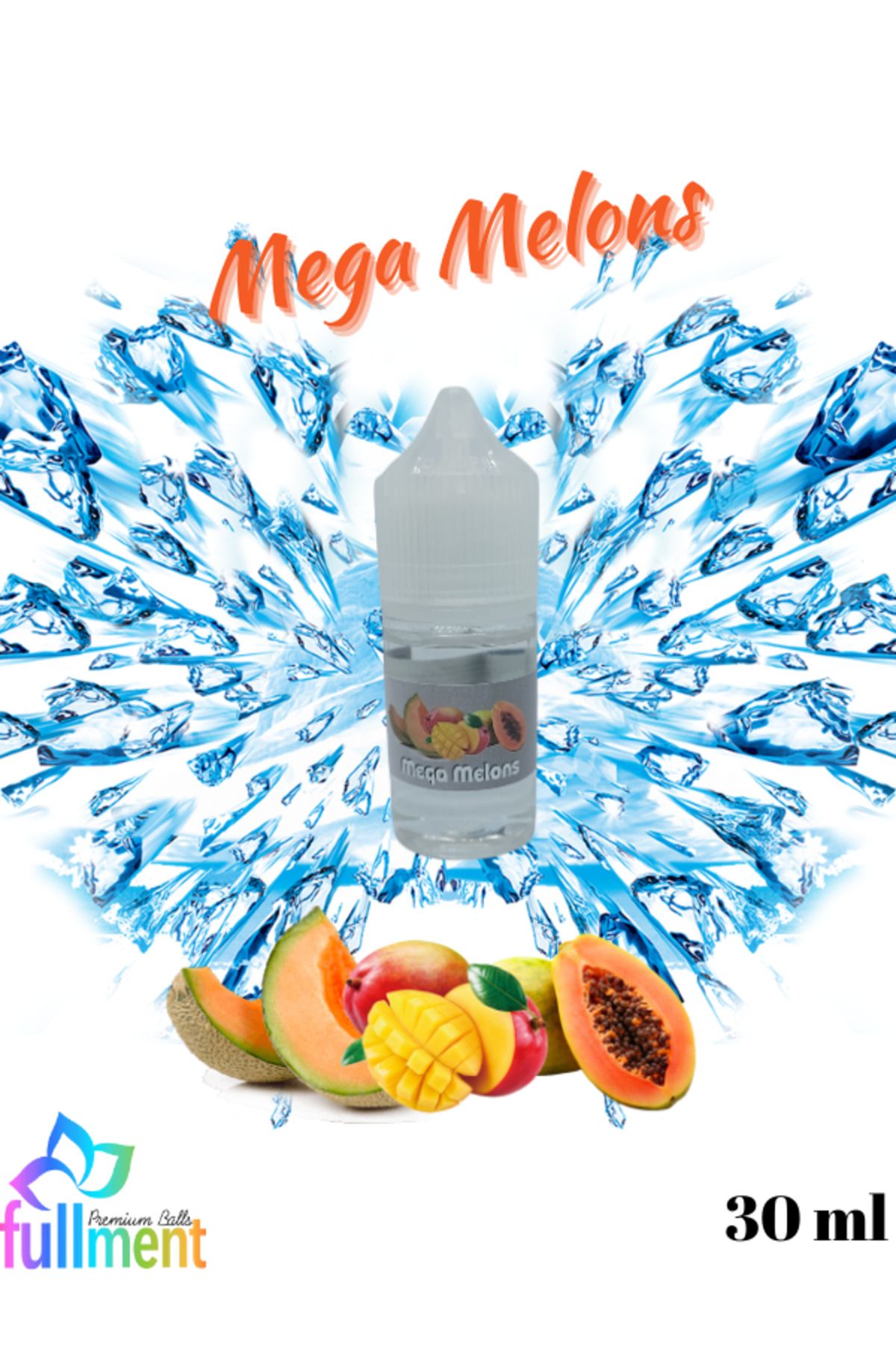 Fullment Mega Kavun Gıda Aromalı Likit Hazır Gıda Aroma Şurup 30 ml