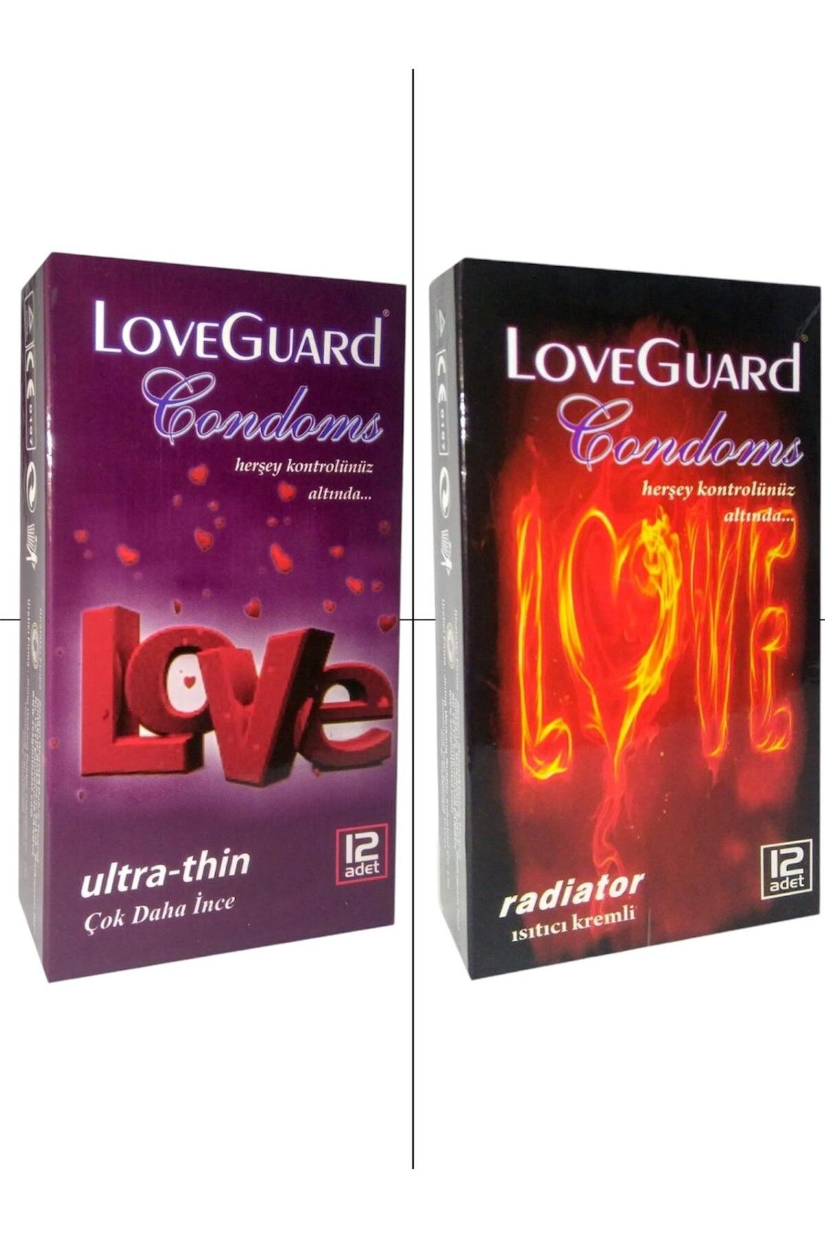 Love Guard LoveGuard 2'li Set 24 Adet Ultra Thin - Radiatör