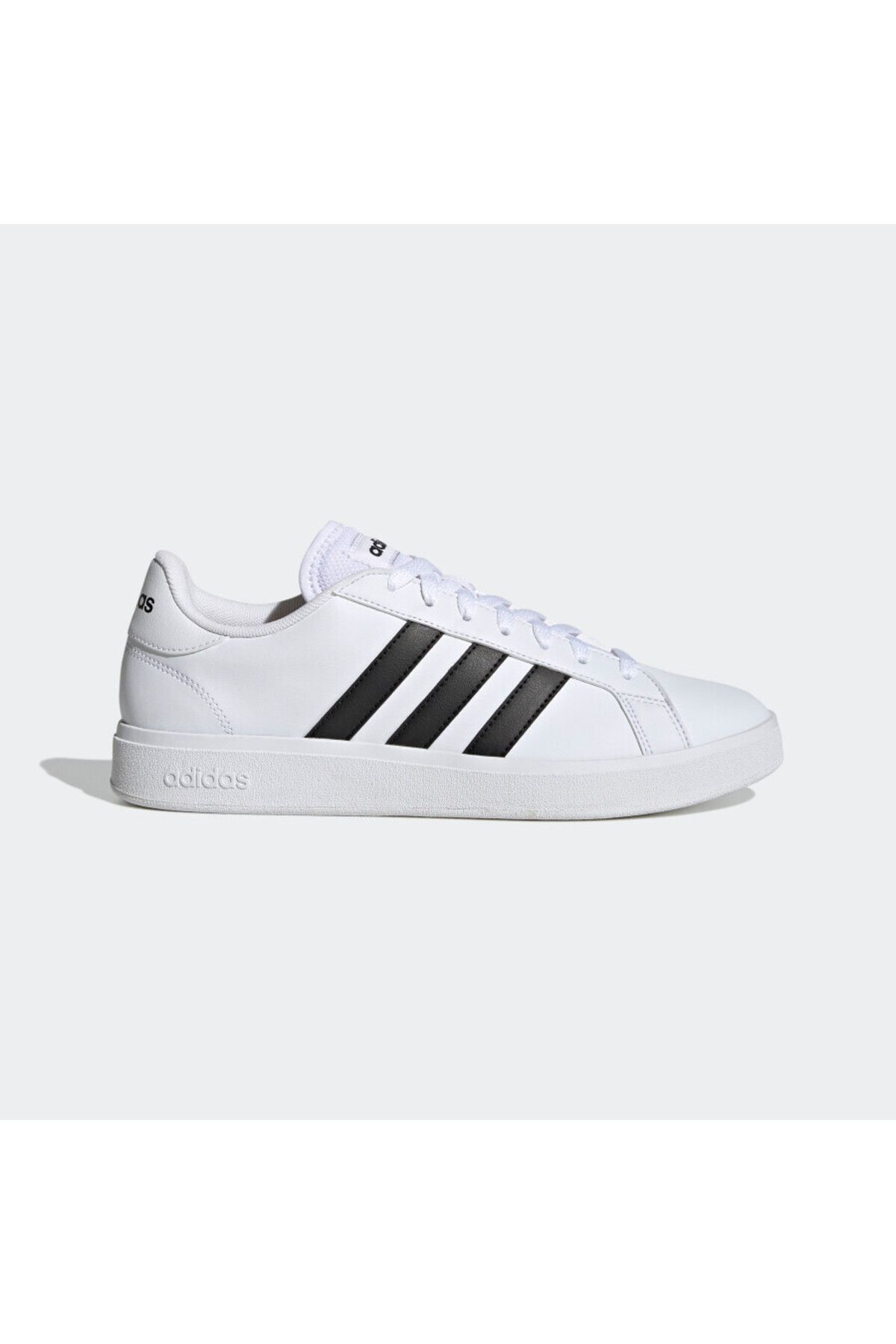 adidas-Men's White Grand Court Base 2.0 Casual Shoes Gw9250 1