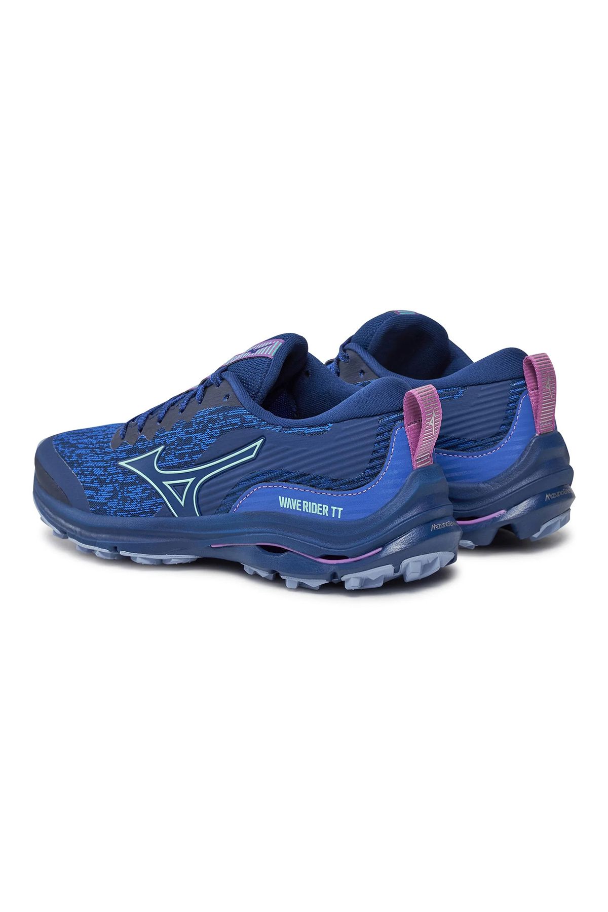 MIZUNO-Wave Rider TT Kadı Laufschuhe Blau 3