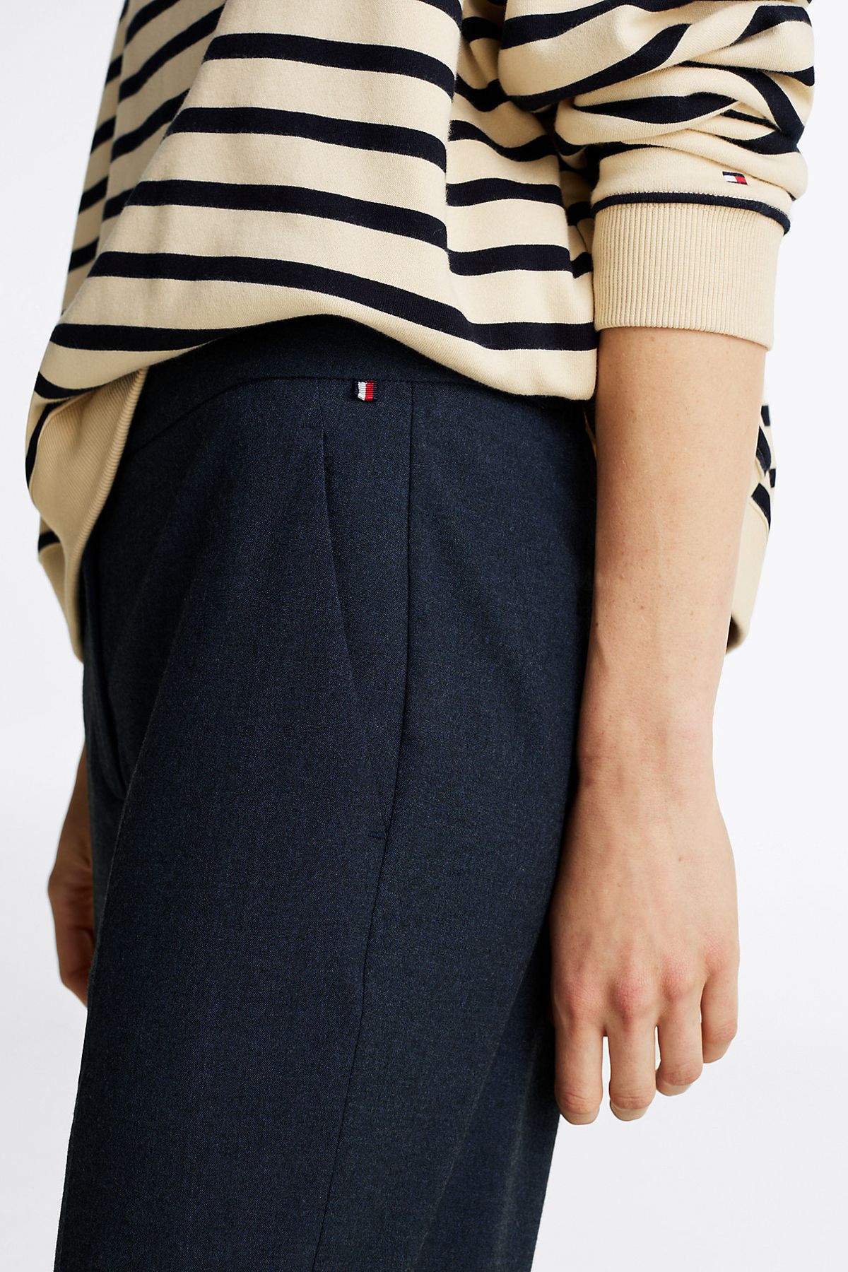 Tommy Hilfiger-FLANNEL SLIM STRAIGHT PANT 4