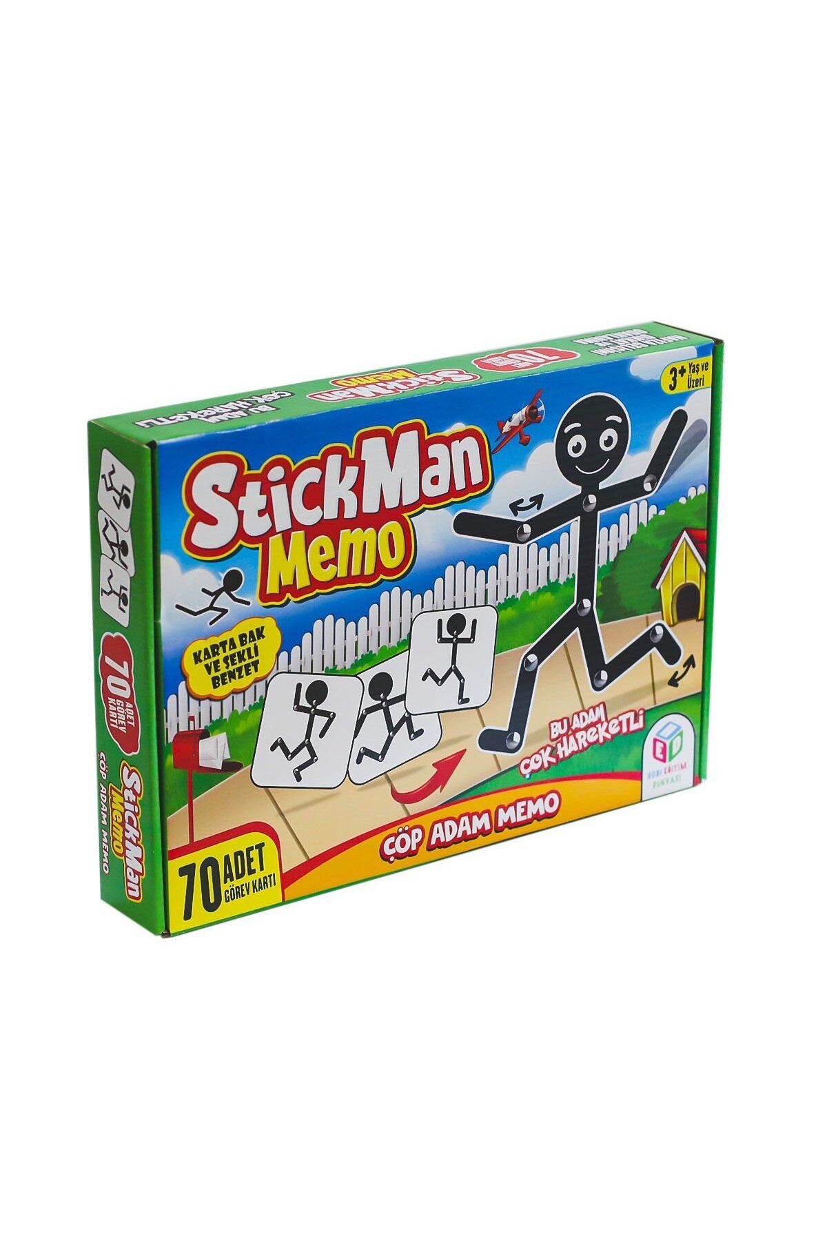 Hobi Toys HED 109 Çöp Adam Stick Man Oyunu -Hobi Oyuncak