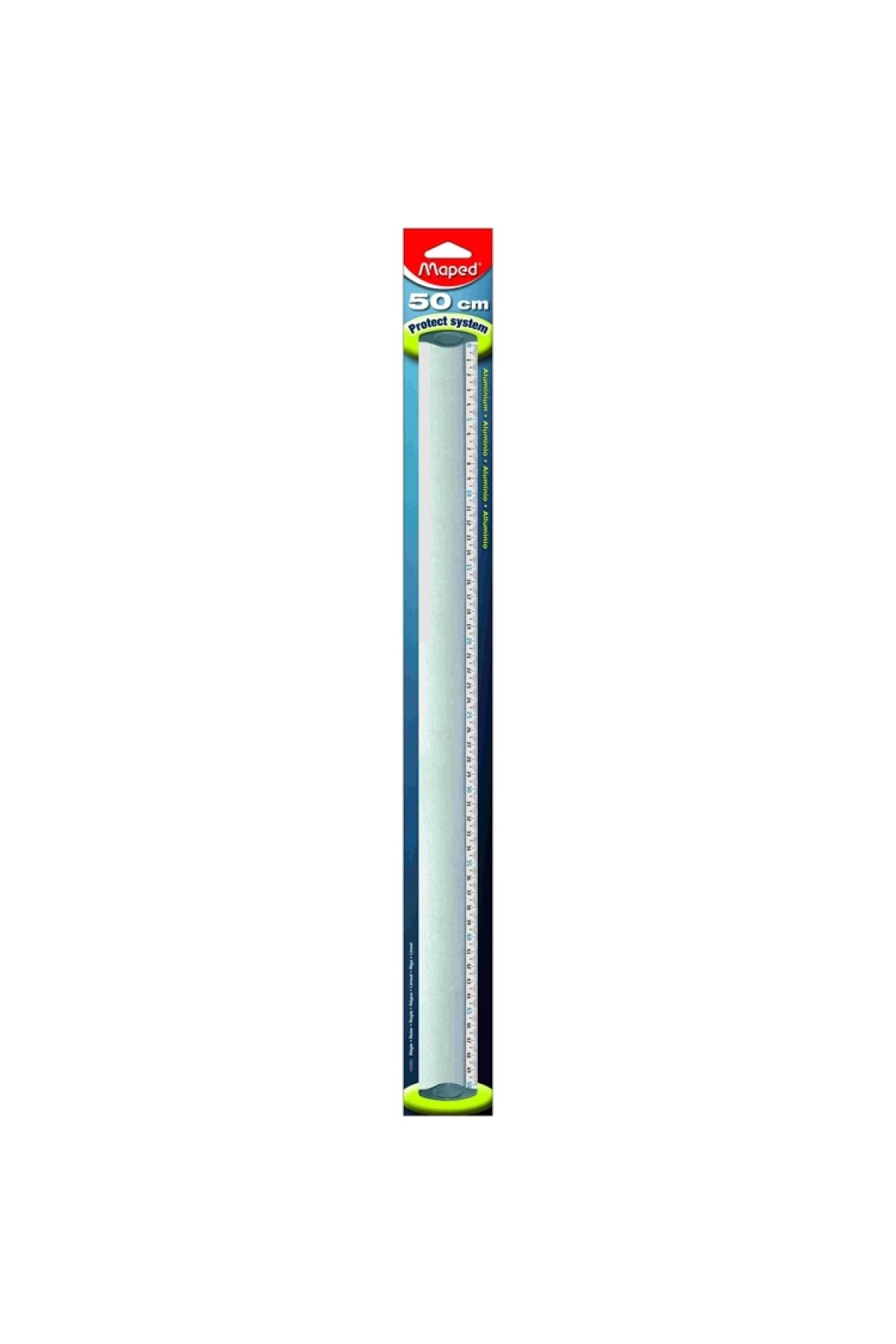Maped-120050   مسطرة مستقيمة من الألومنيوم 50 سم 1