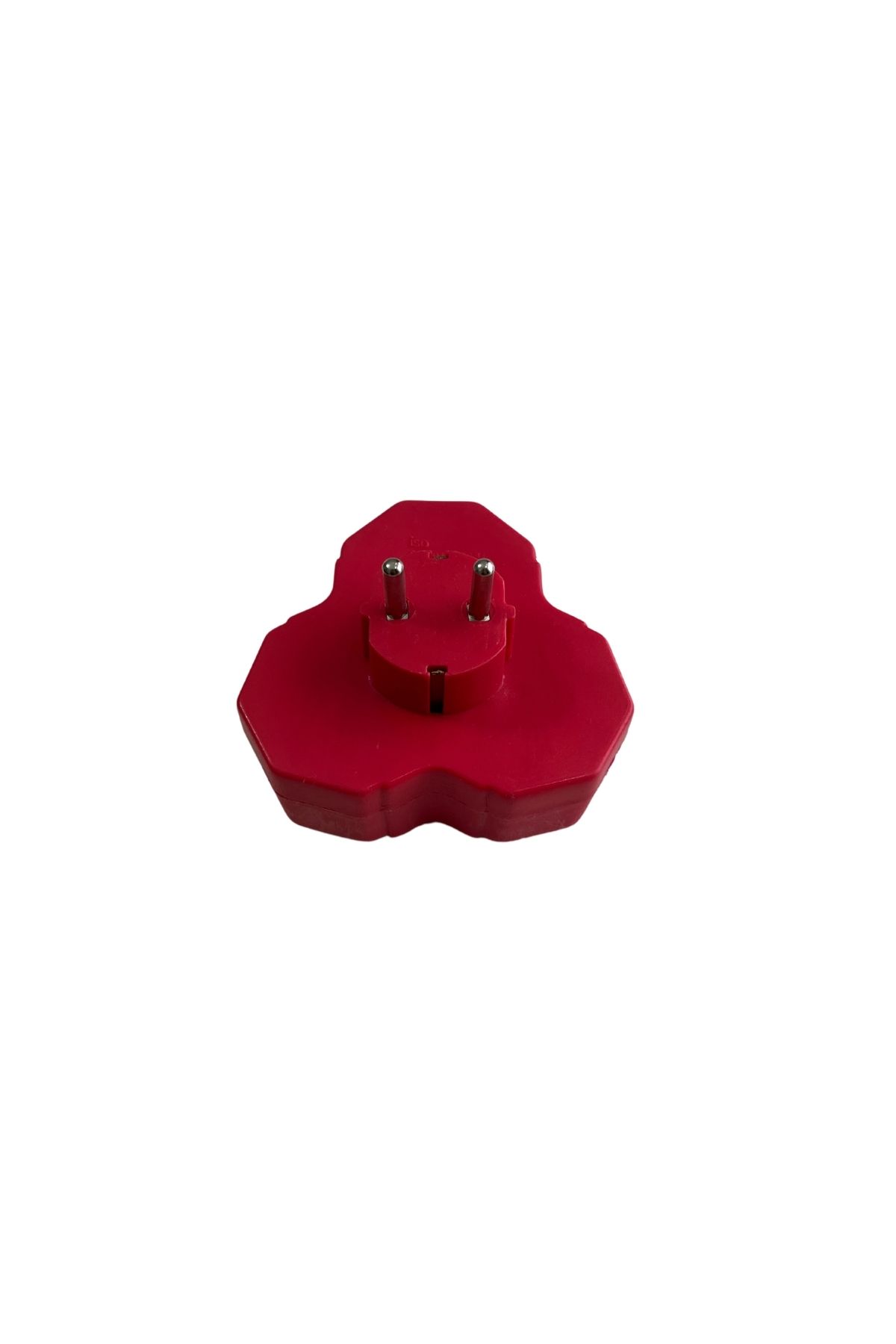 layfhex-Fuchsia Daisy Golyat - Grounded Triple Socket Multiplier and 3-Piece Plug Multiplication Set 3