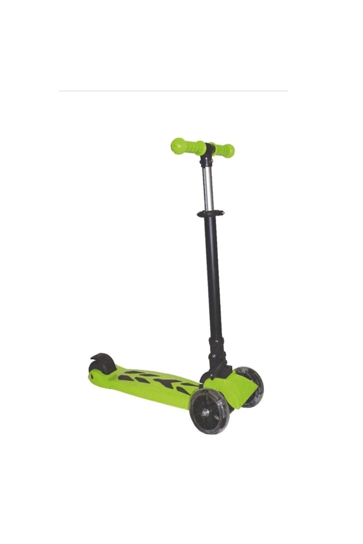 winky Sct02 Üç Tekerlekli Işıklı Katlanabilir Gövde Scooter Yeşil